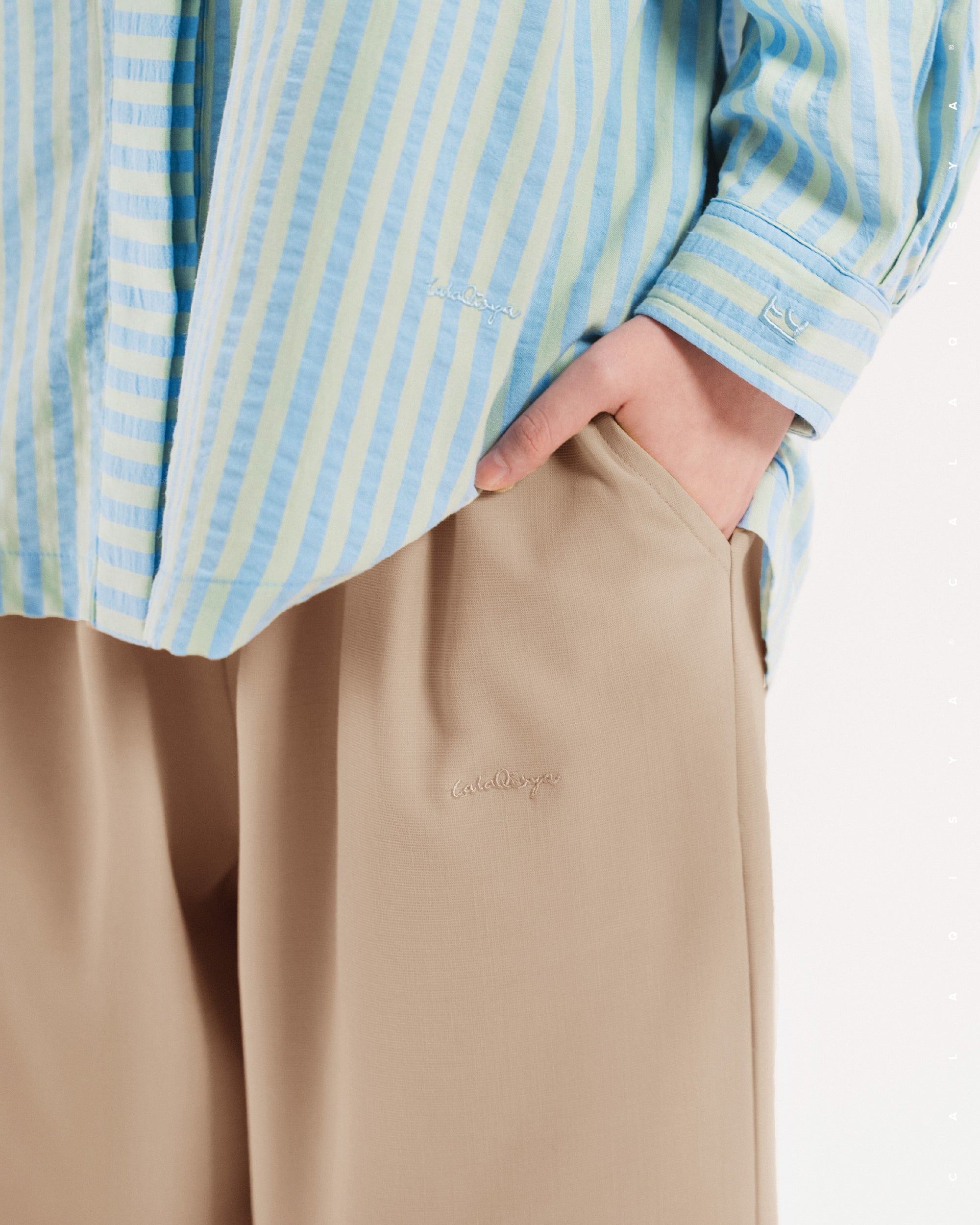 SENA STRAIGHT PANTS IN BRUSH