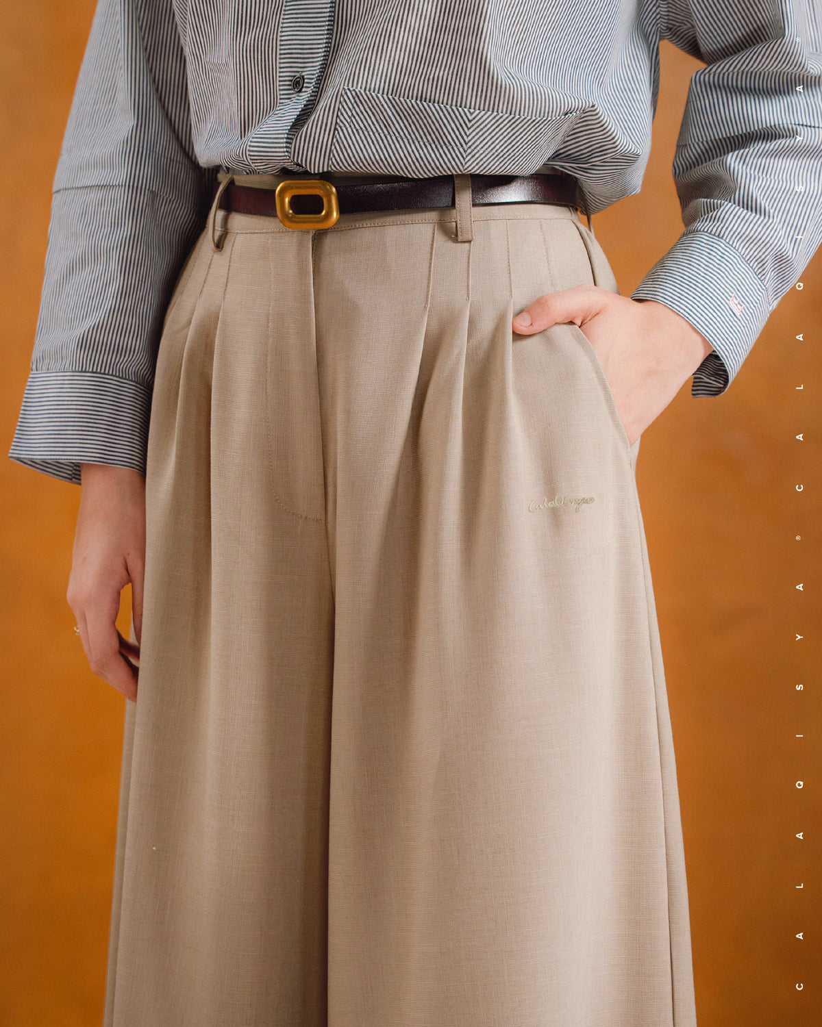 SENA FLARE PANTS IN BRUSH
