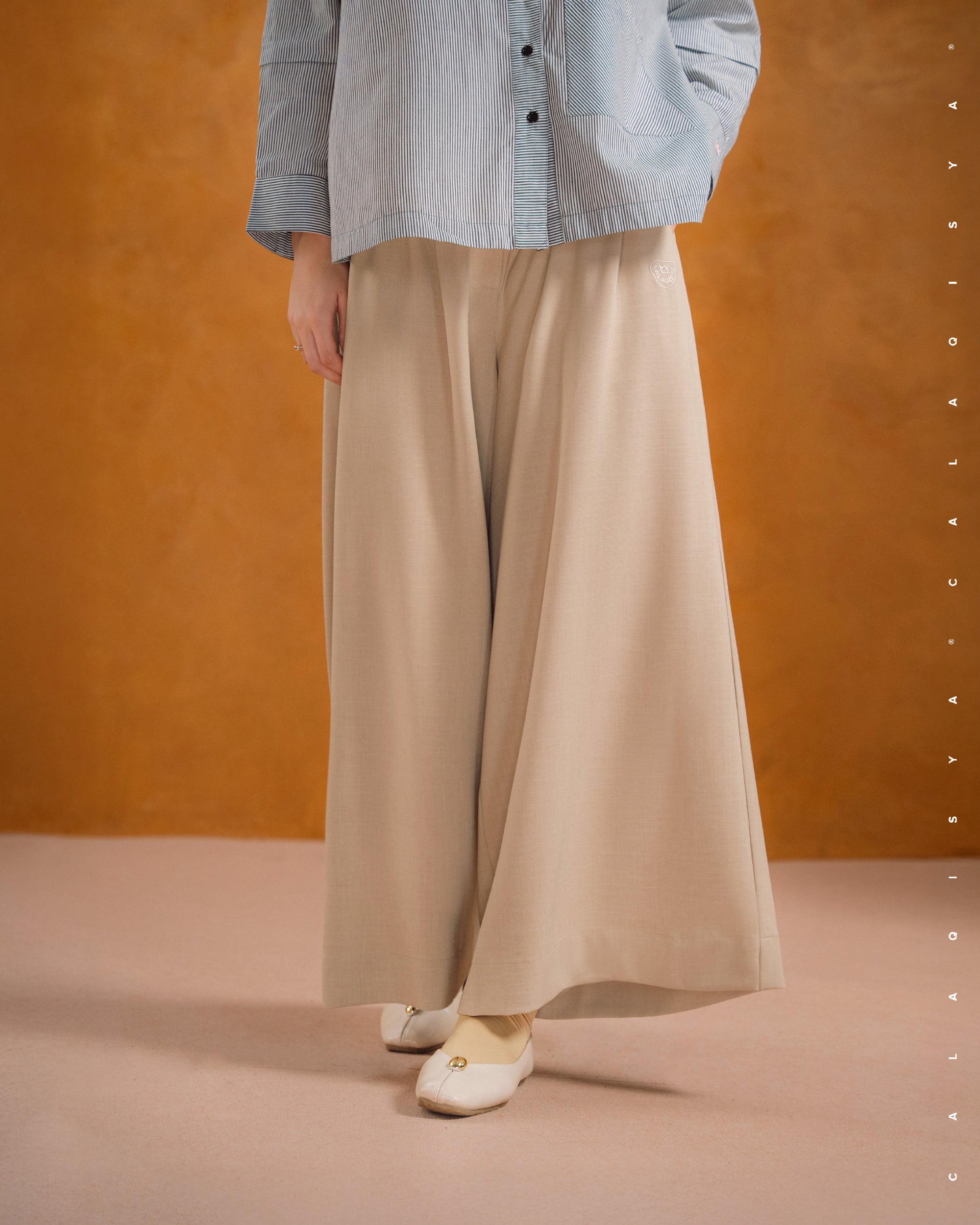 SENA FLARE PANTS IN BRUSH