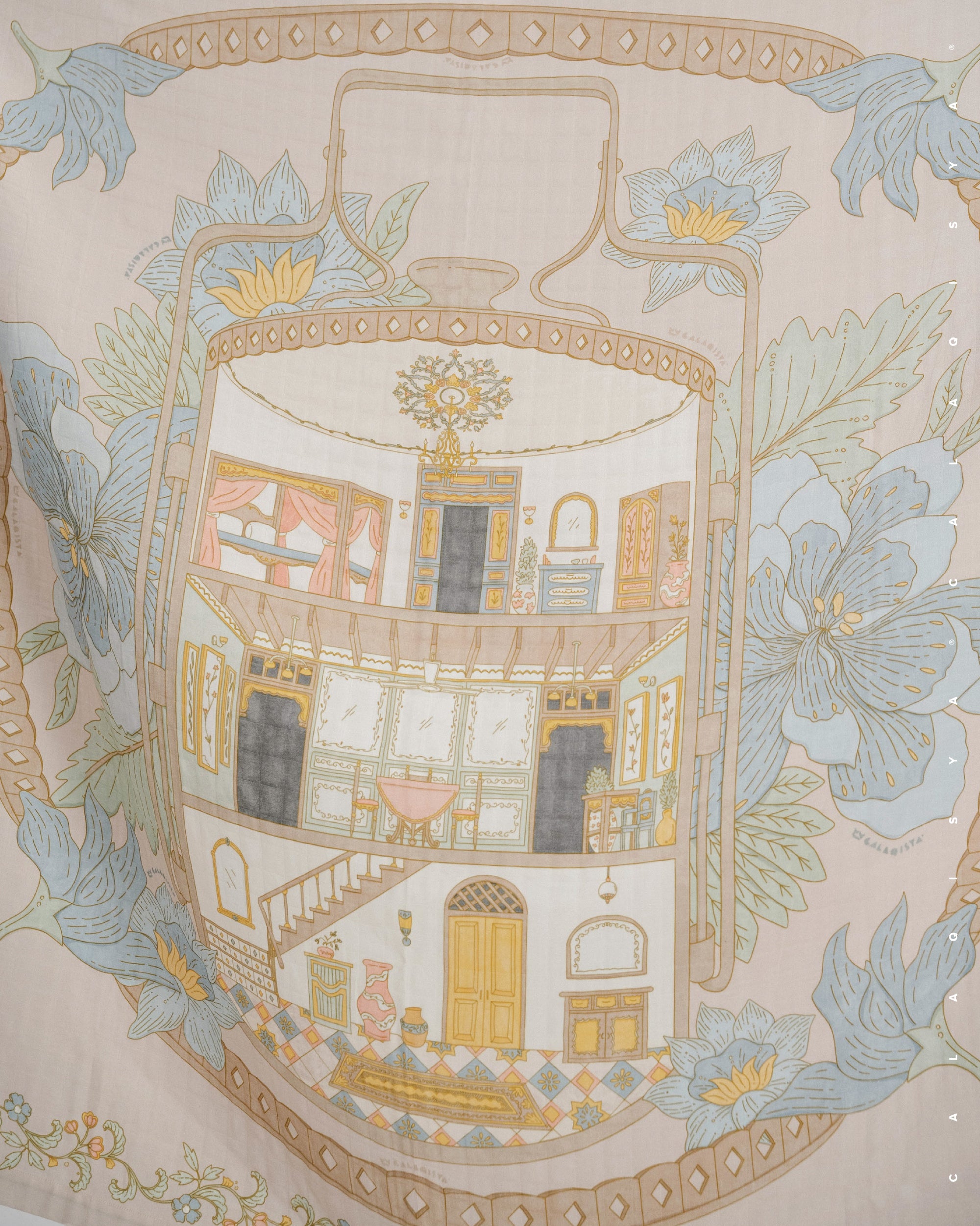 KITA BONNIE SWADDLE CLASSIC IN BUTTERCREAM