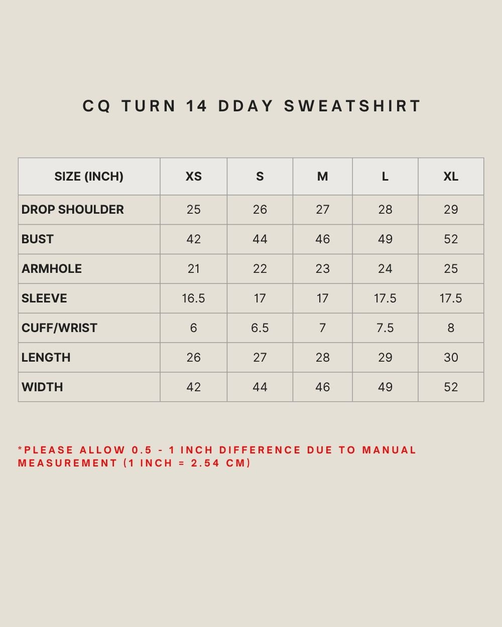 CQ TURN 14 DDAY SWEATSHIRT IN EVENING BLUE