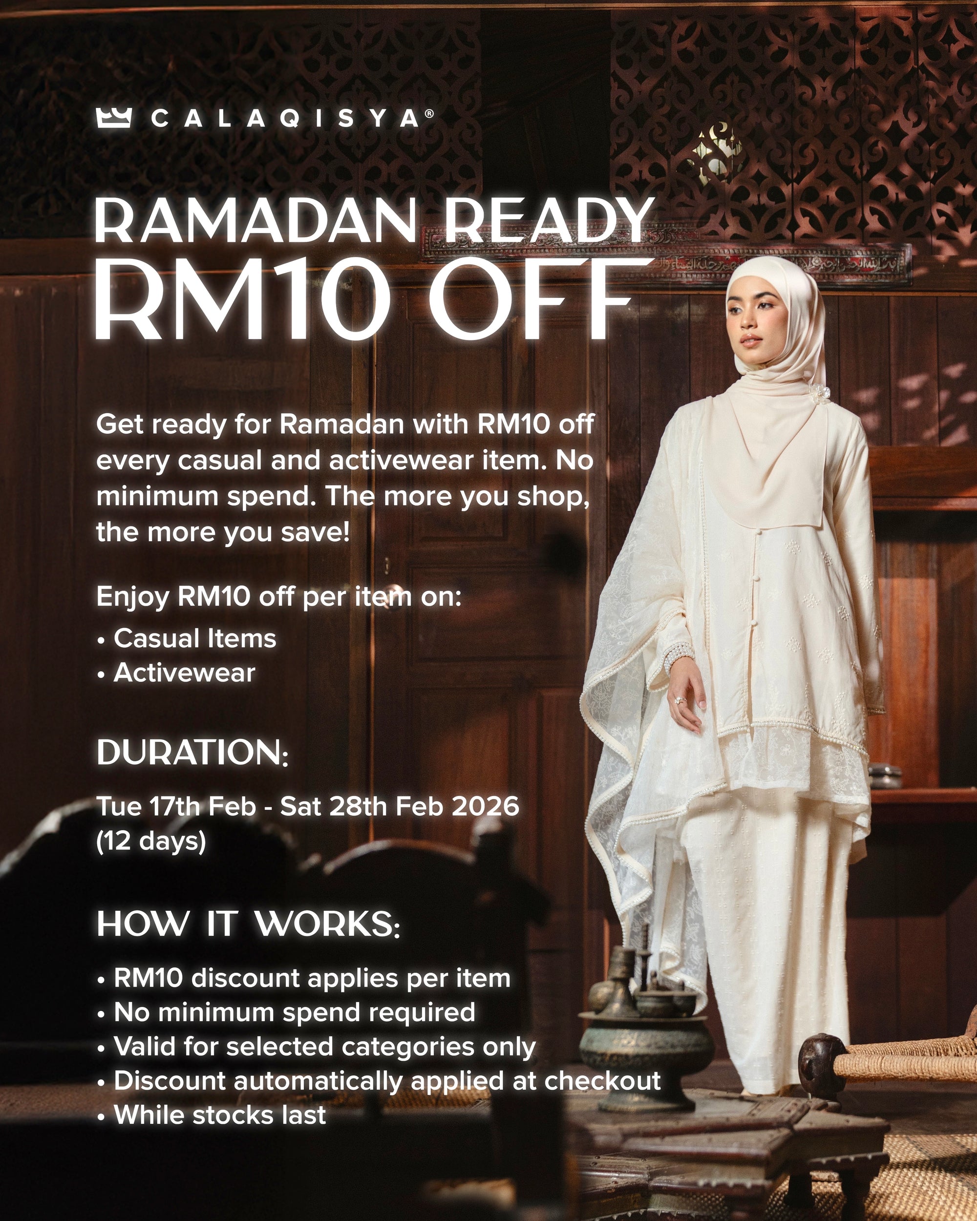 Calaqisya Ramadan Ready Sale 2026