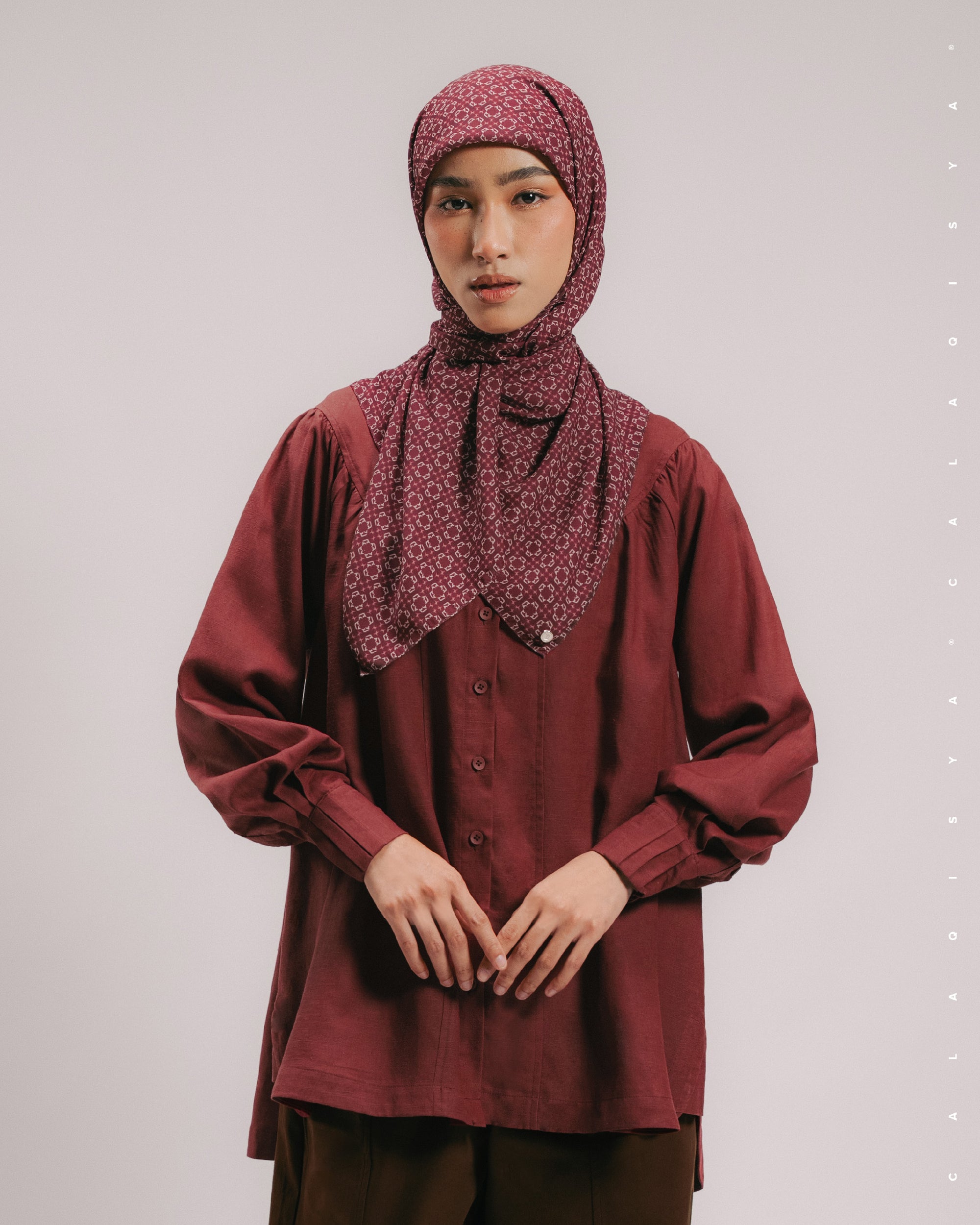 HUNNY TOP IN CABERNET
