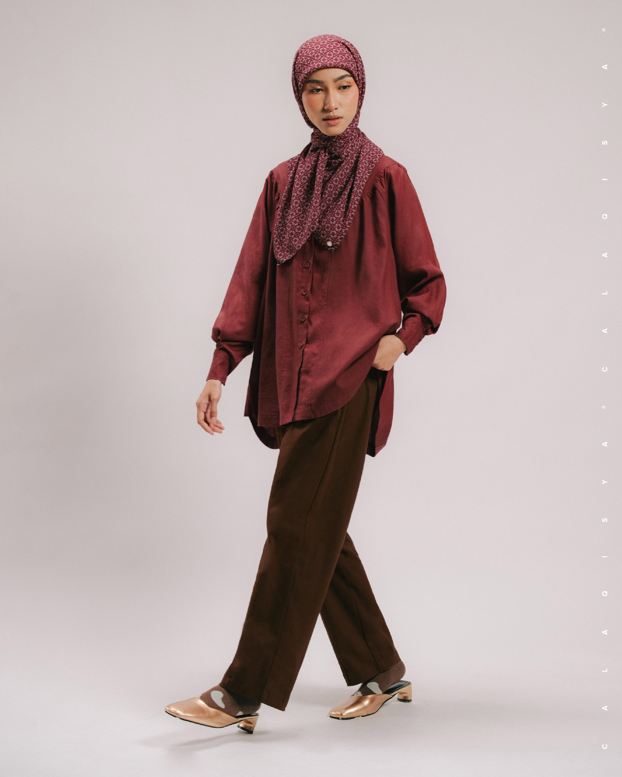 HUNNY TOP IN CABERNET