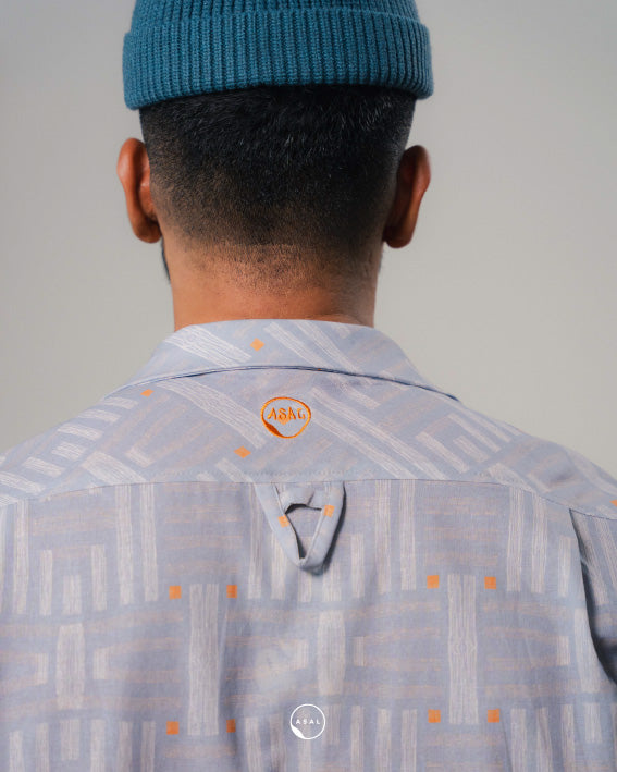 ASAL DEPT SHIRT IN CASHMERE BLUE