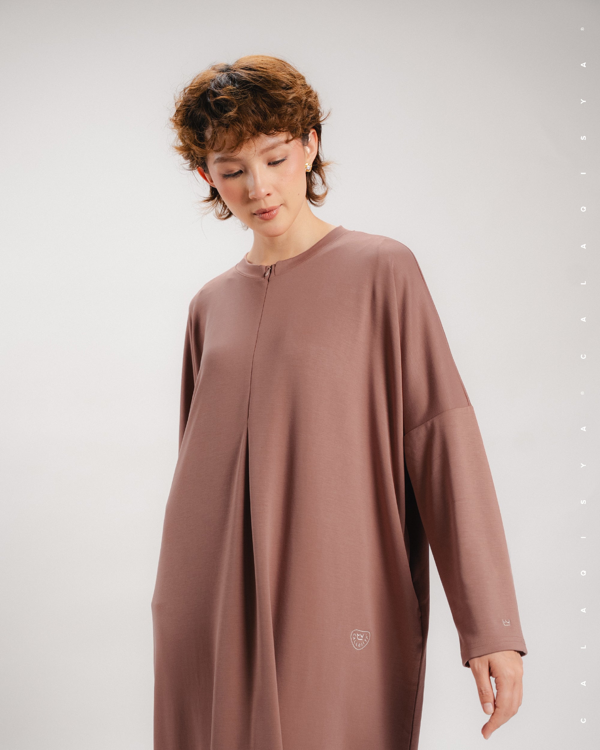 BREATHE RUSH DRESS IN CEDAR WOOD