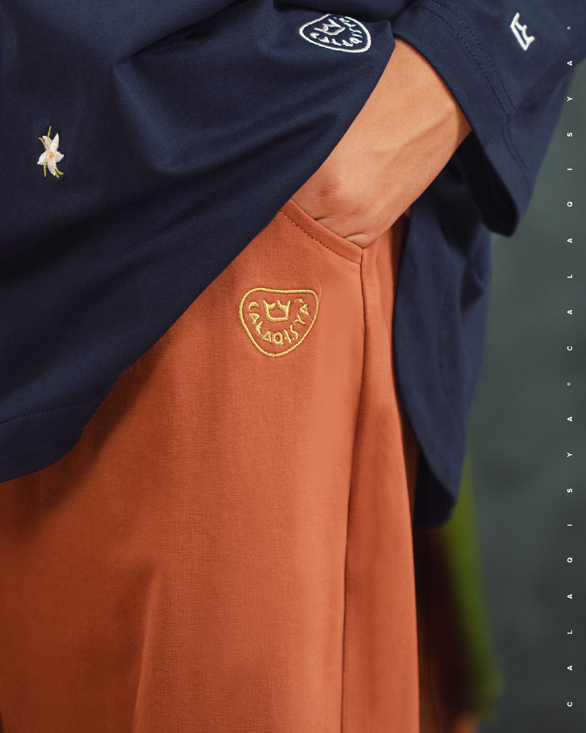 CLOUD STRAIGHT PANTS IN COCONUT SHELL