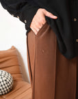 SUHO PINTUCK PANTS