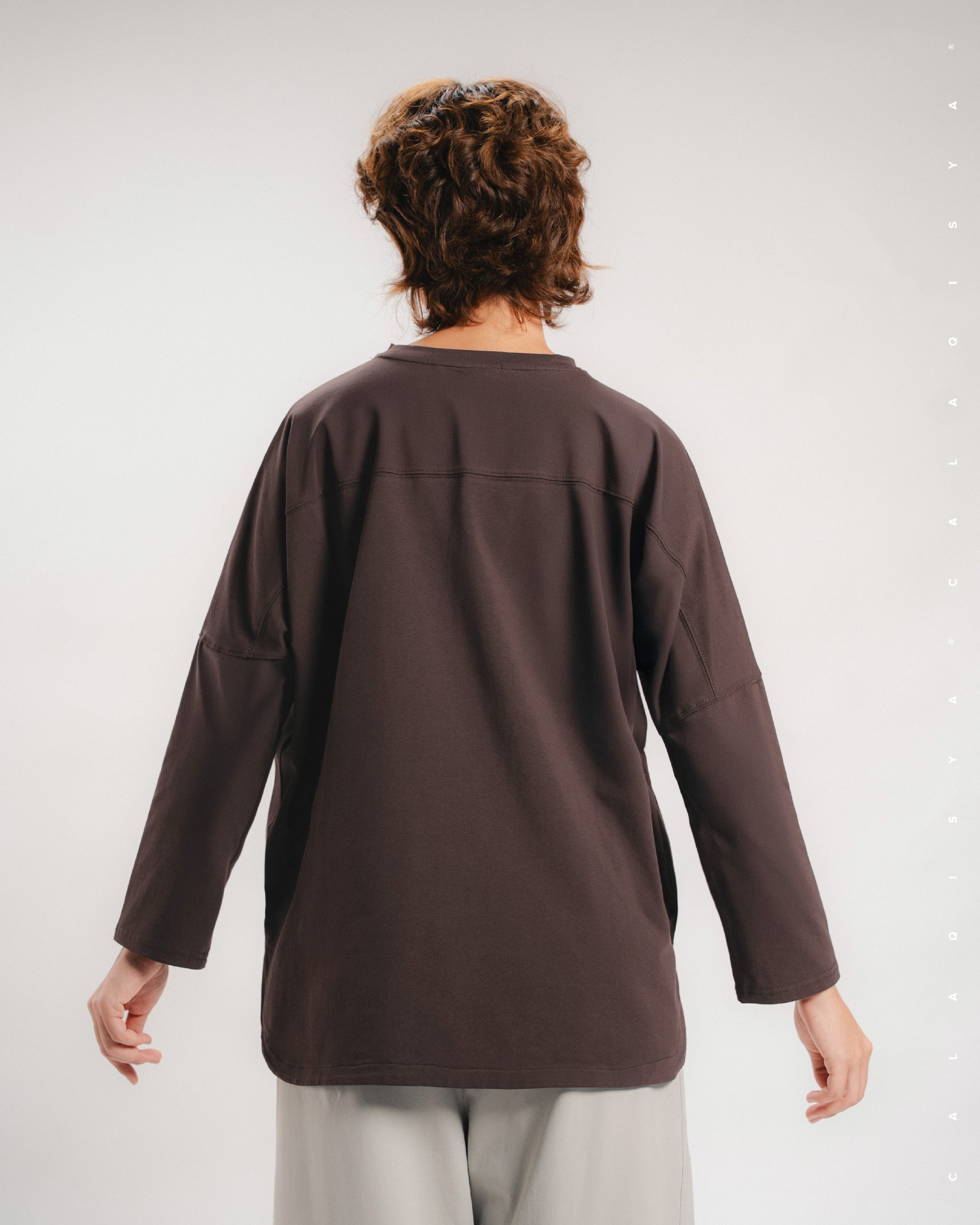 CLOUD SHIRT IN COFFEE BEAN