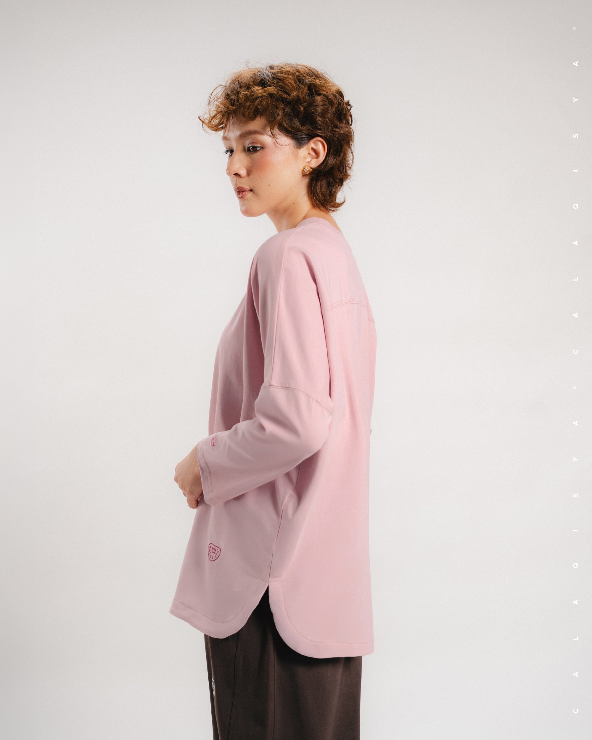 CLOUD SHIRT IN CRYSTAL ROSE