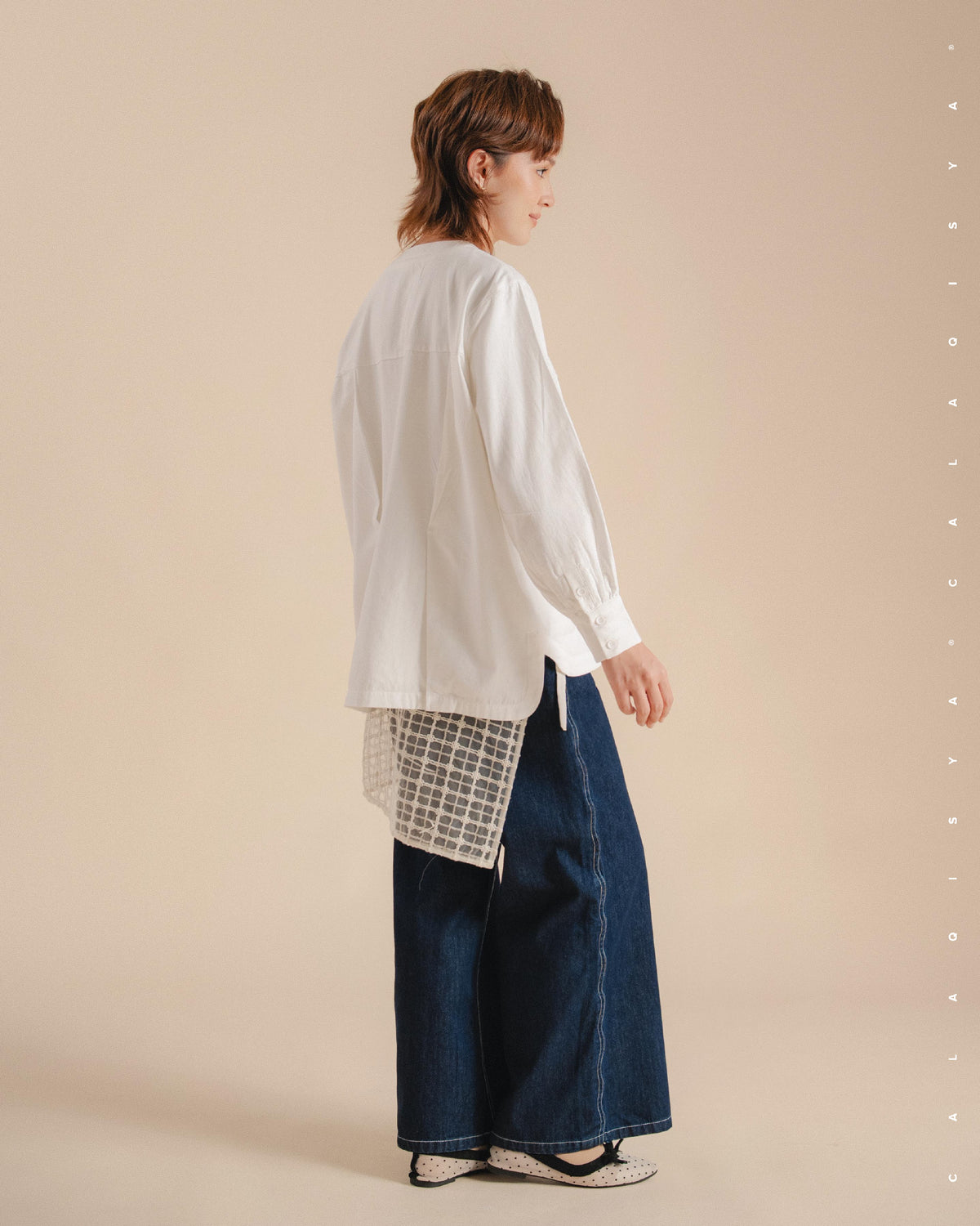 CRISP JEANS IN DARK BLUE DENIM