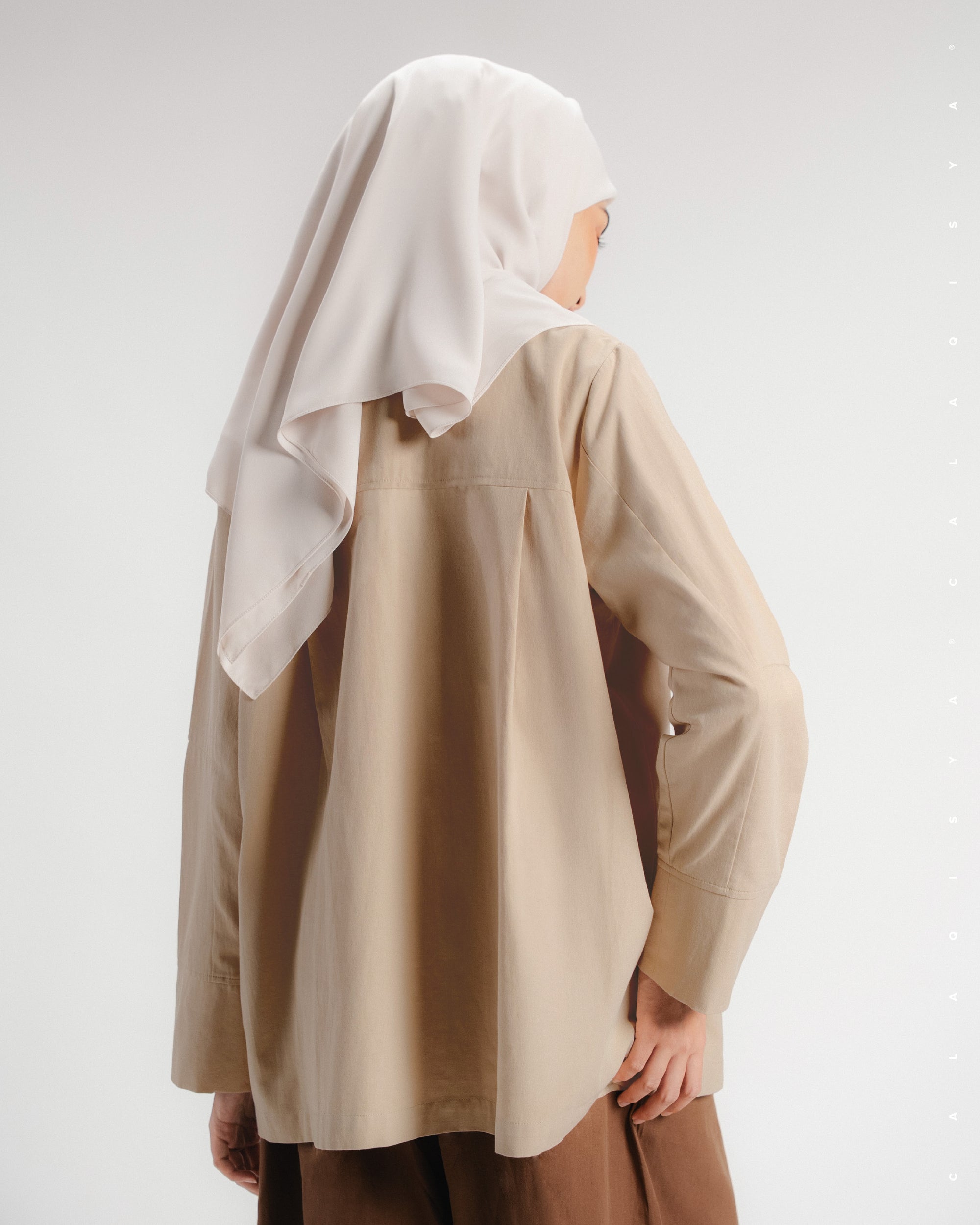 TORTA SHIRT (100% COTTON) (FULLY LINED) IN DAWN