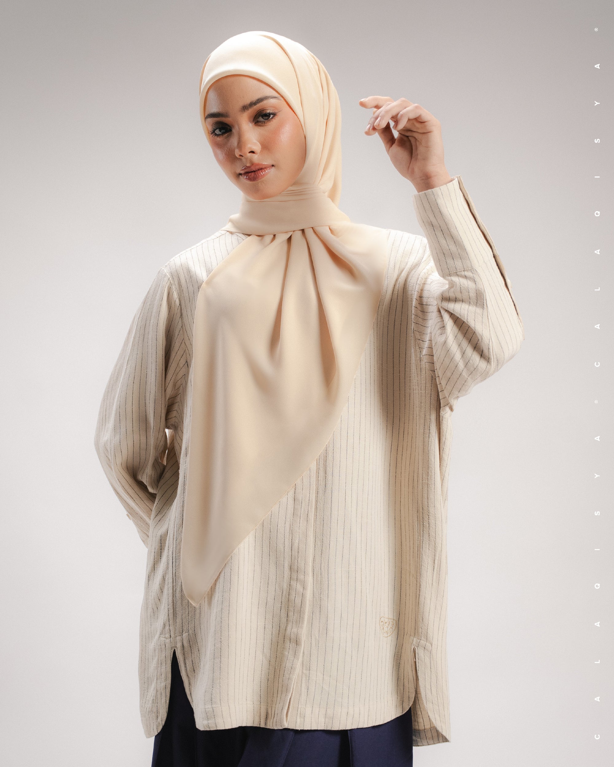EVERYDAY STRIPE SHIRT IN DAWN
