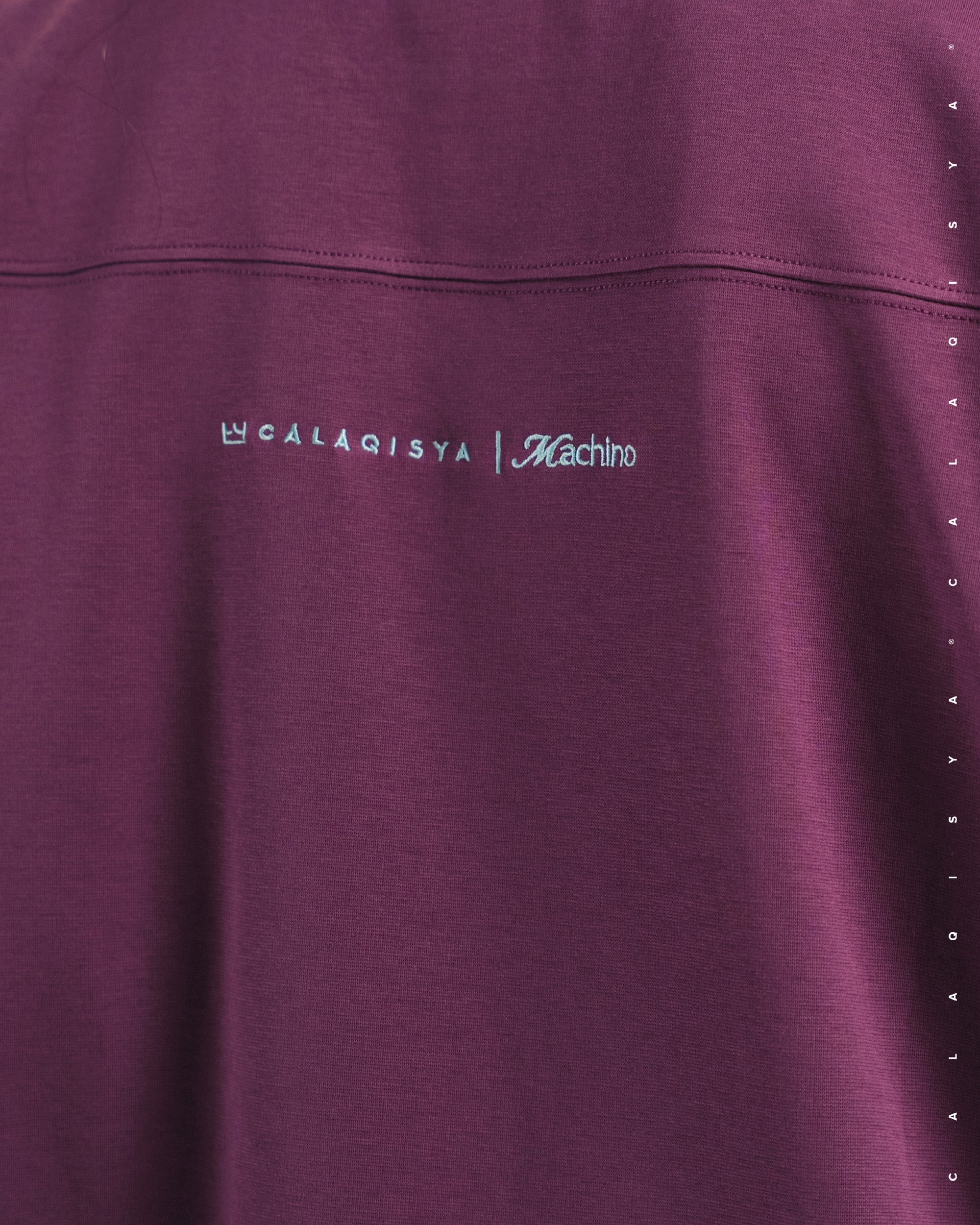 CQ X MACHINO CLOUD NIMBLE SHIRT (EMBROIDERY) IN DEEP PURPLE
