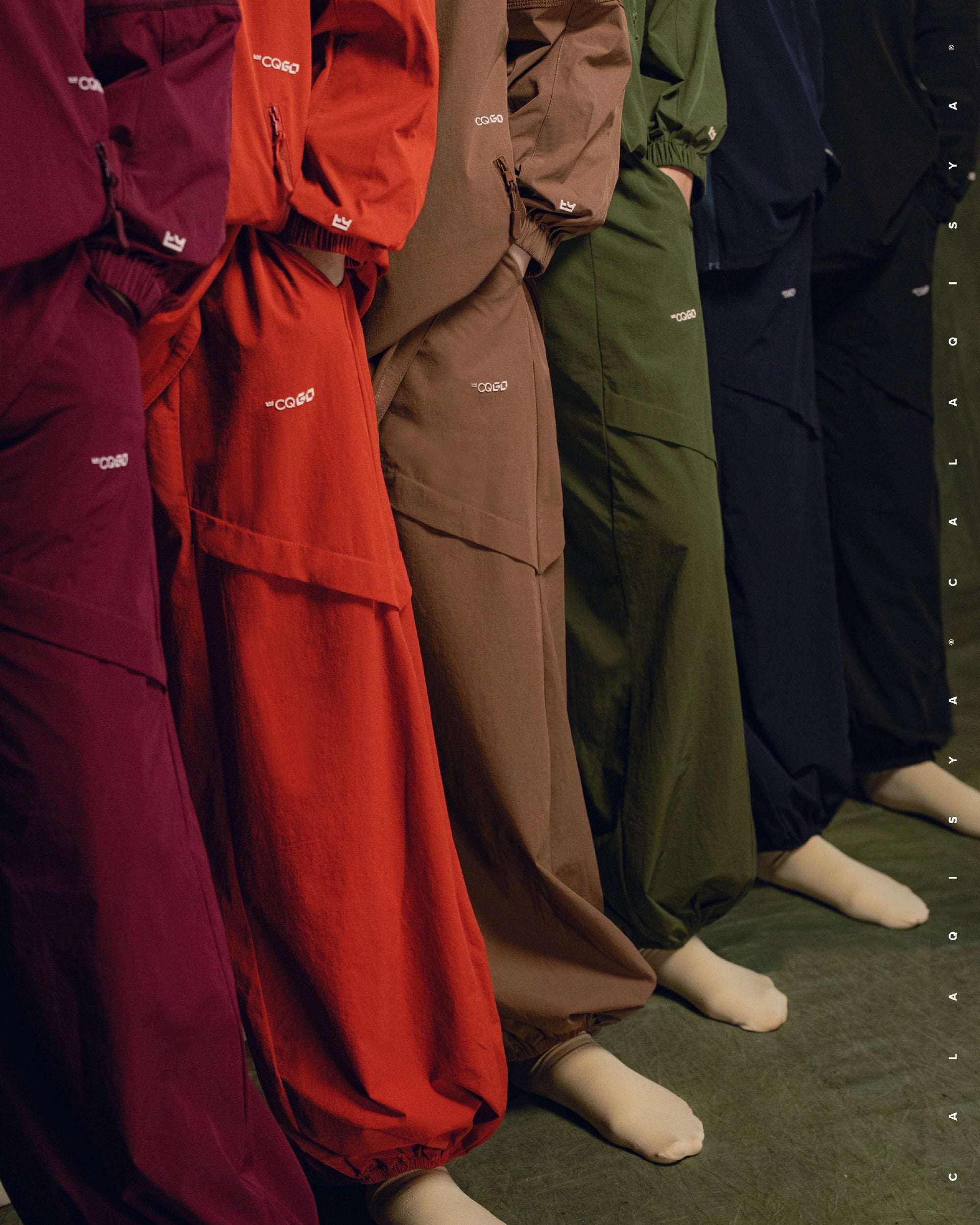 CQ GO : DEUCE PANTS 2.0 IN IVY GREEN