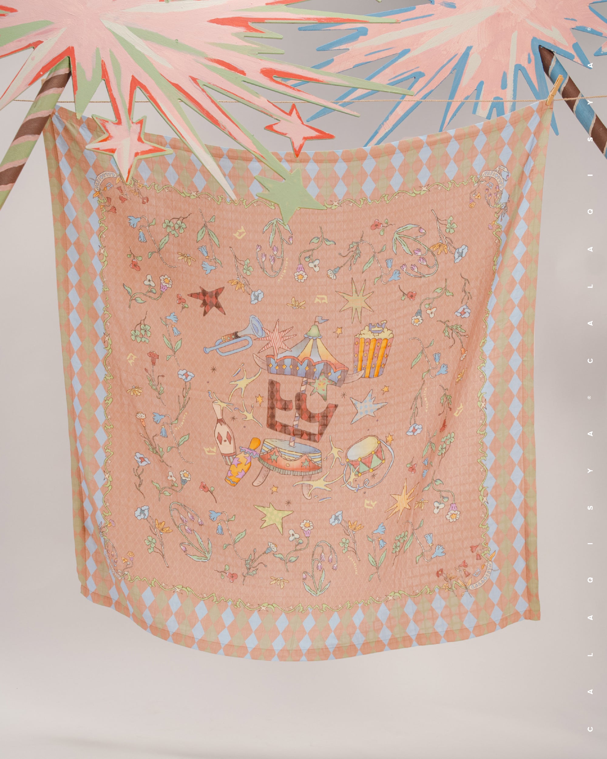 MAISON LUMIERE BONNIE SWADDLE CLASSIC IN DUSTY CORAL