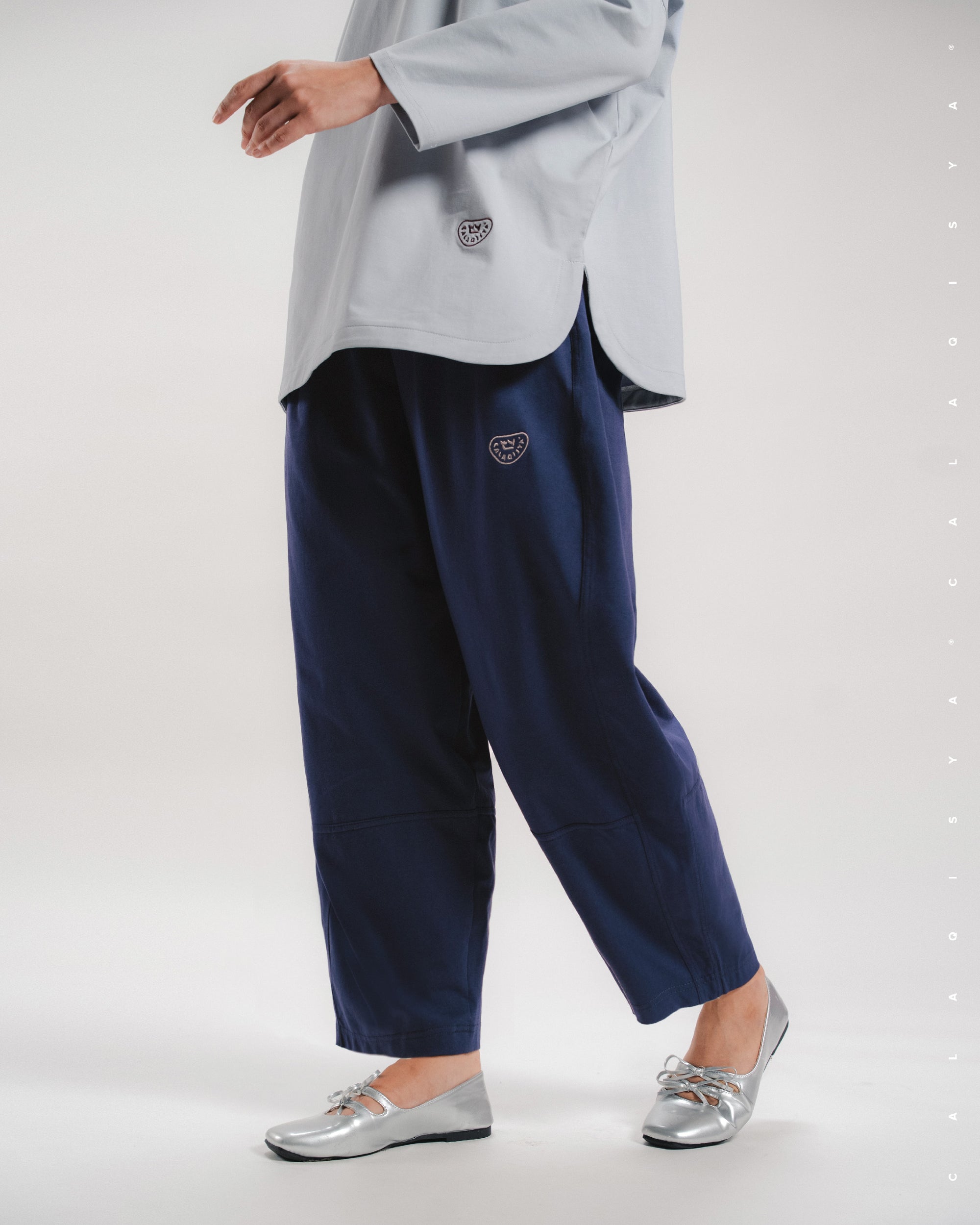 CLOUD COCOON PANTS IN EVENING BLUE