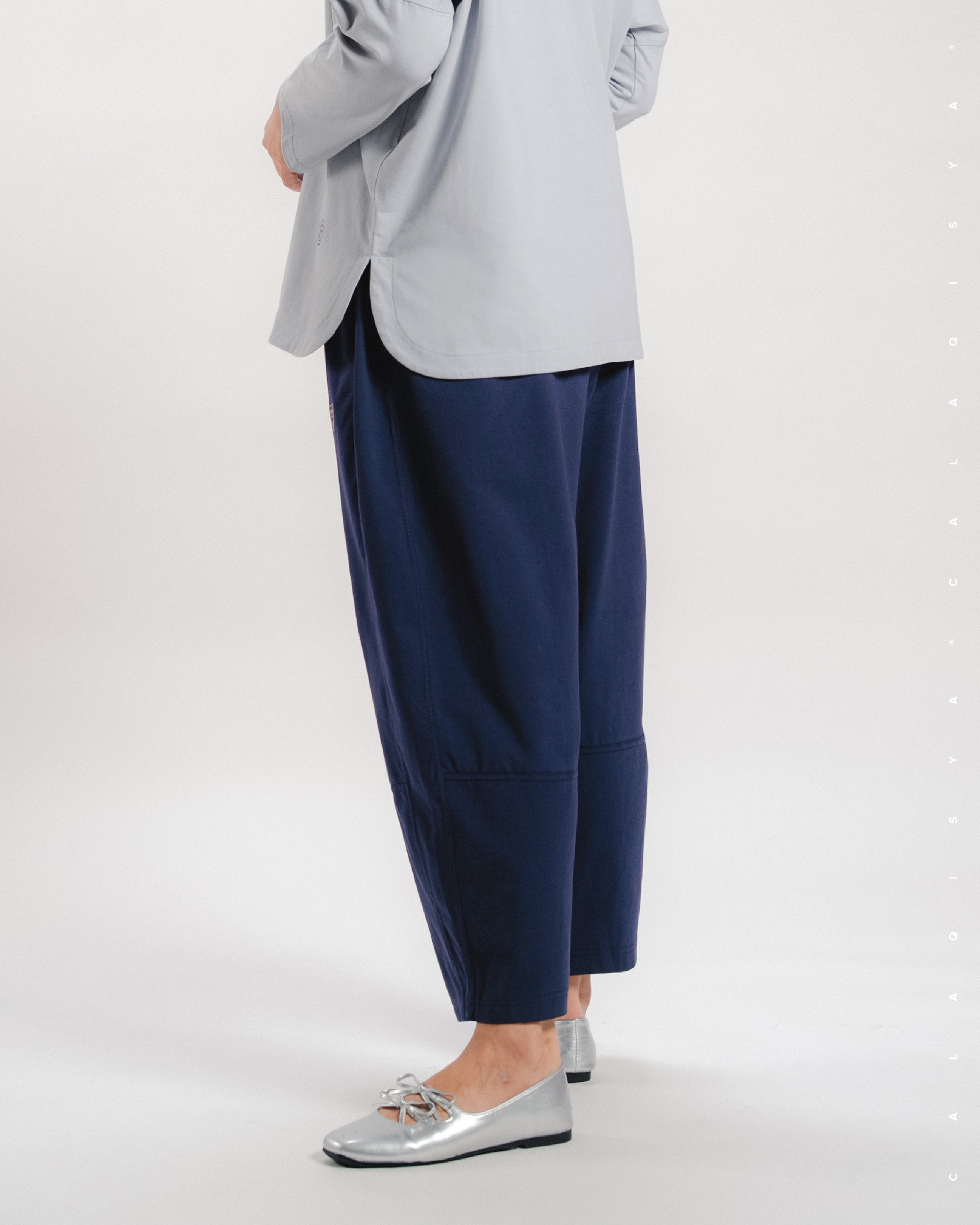 CLOUD COCOON PANTS IN EVENING BLUE