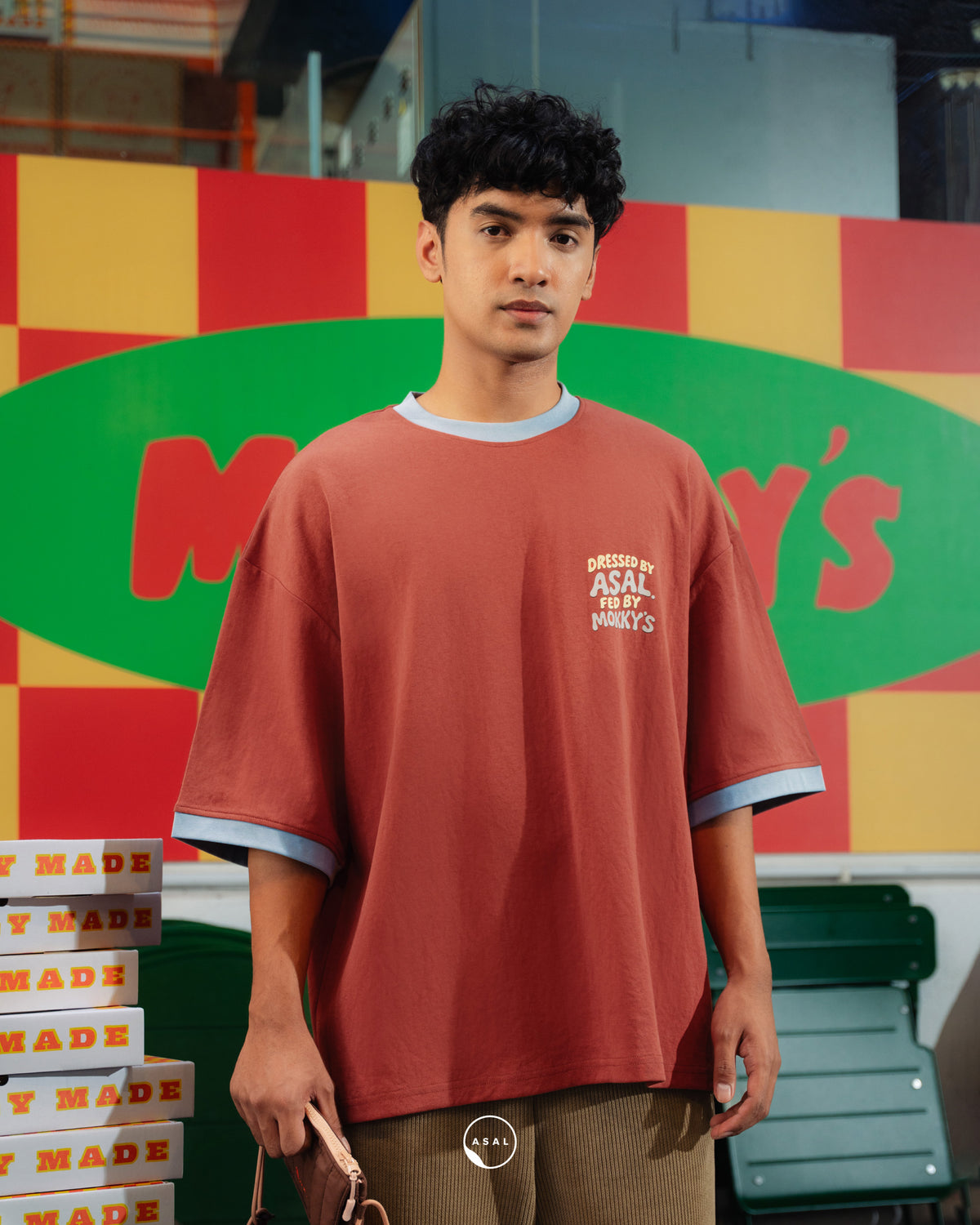 ASAL X MOKKY'S LEOS CHEESE AND CHINO IN FIRE WHIRL