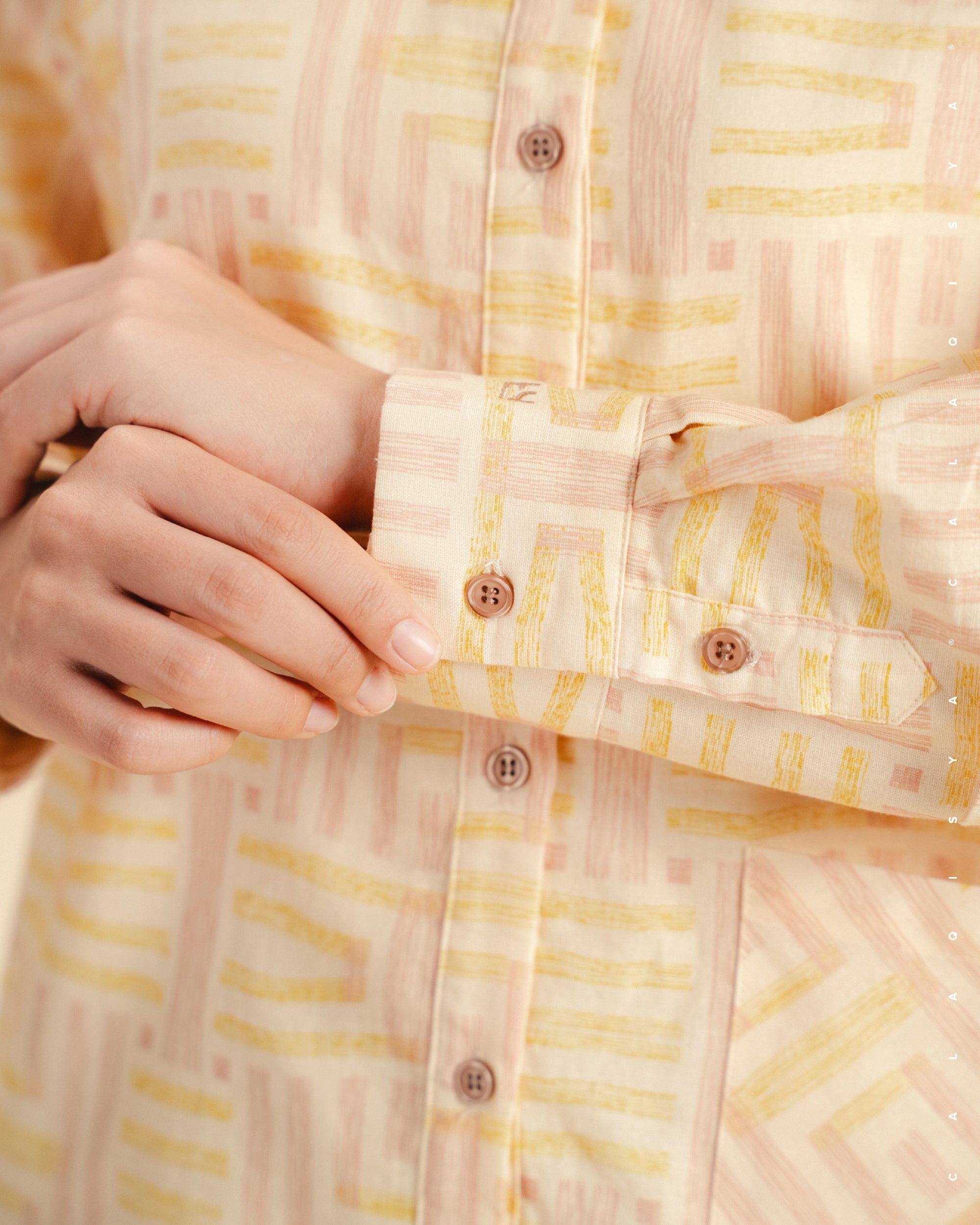 LOFT SHIRT IN FLAN (FULLY LINED)