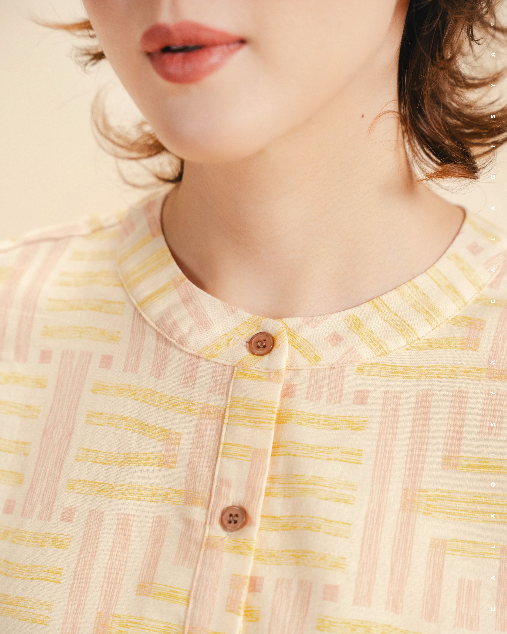 LOFT SHIRT IN FLAN (FULLY LINED)