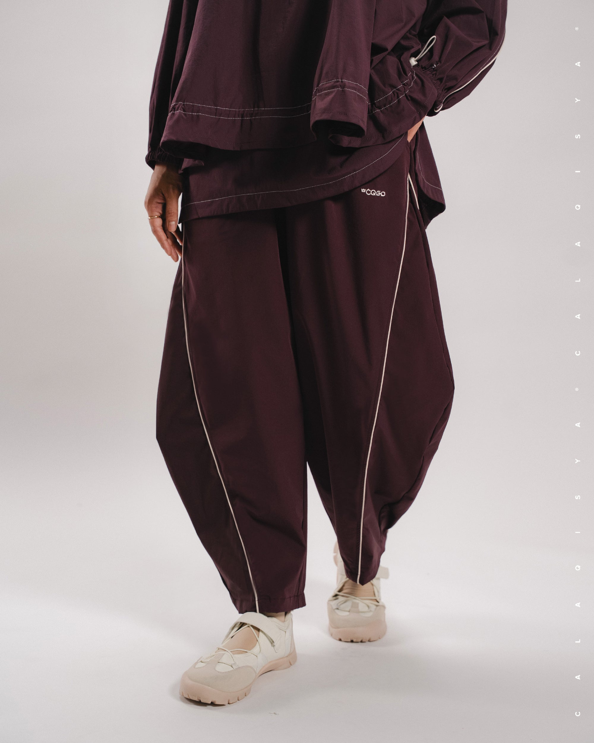 CQ GO FLOW PANTS IN FUDGE