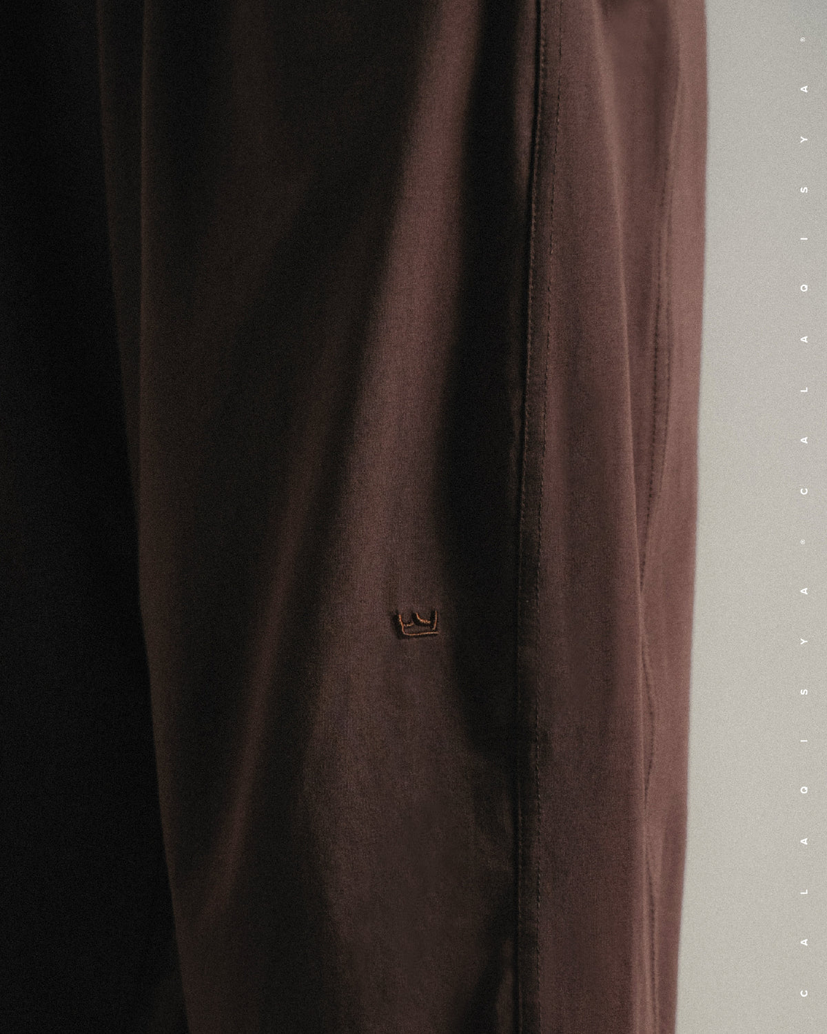 LIGHT COCOON PANTS IN GANACHE