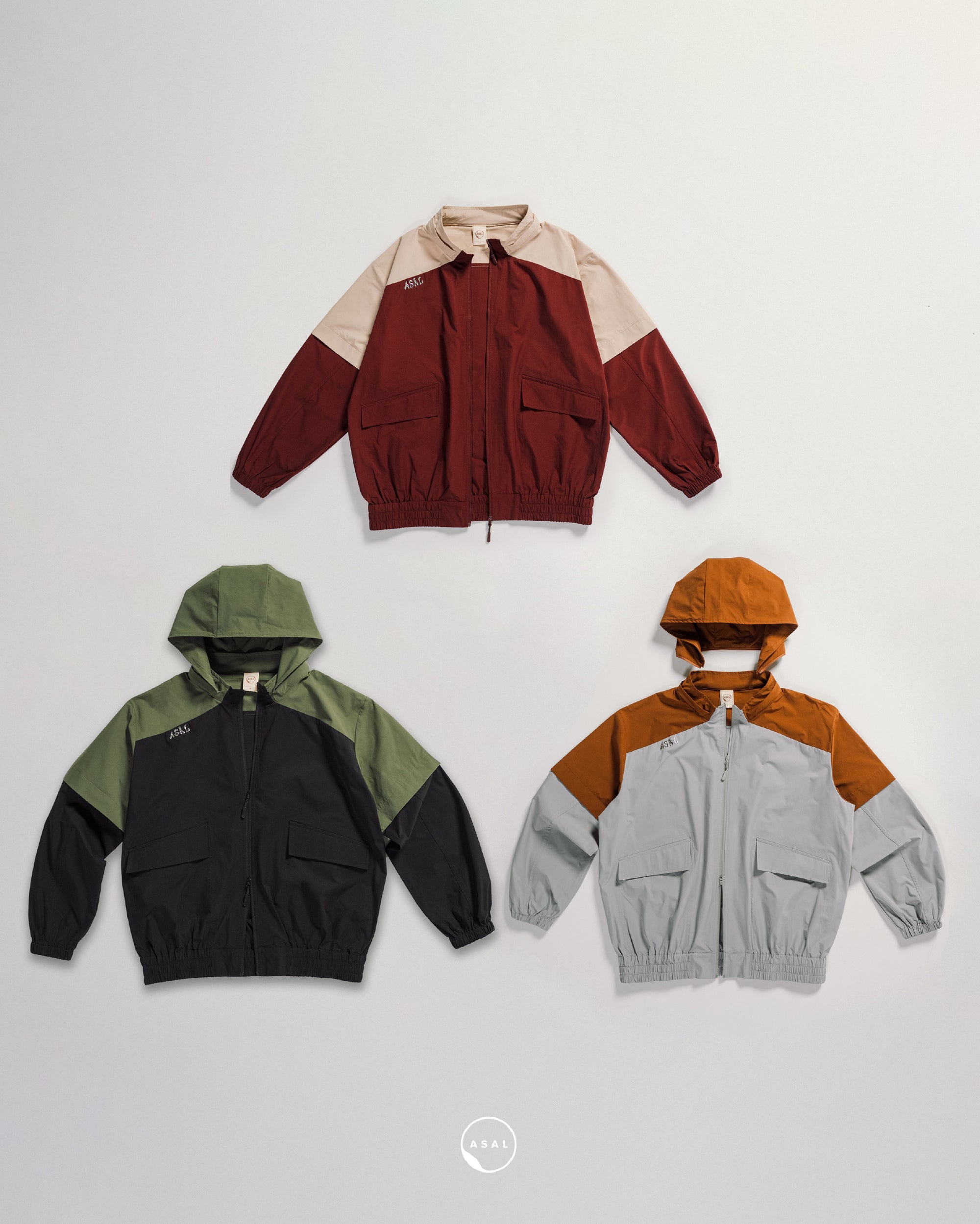 HORIZON PARKA SHIRT IN GREY MORNING