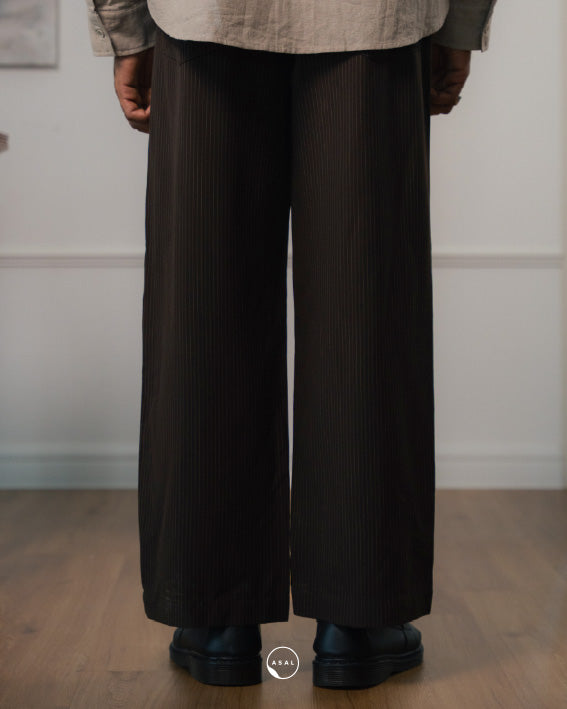 ASAL SHIFT PANTS IN HOT FUDGE