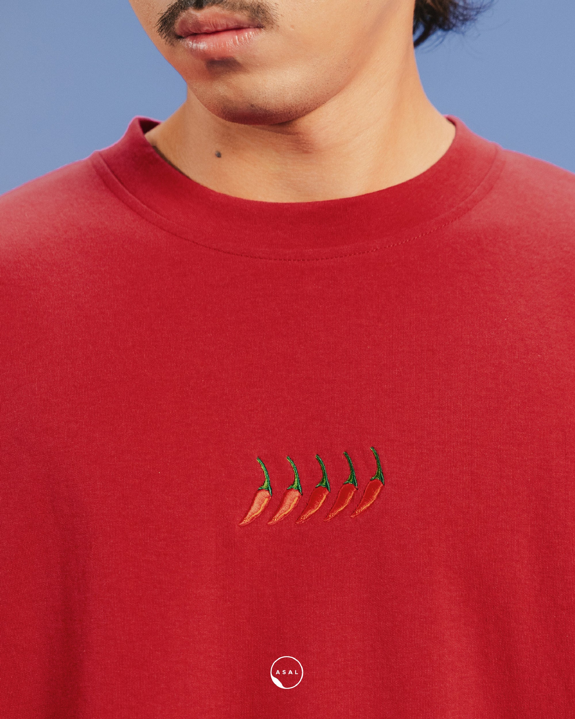 KKCP LEOS SIZZLE SHIRT (100% COTTON) IN JESTER RED