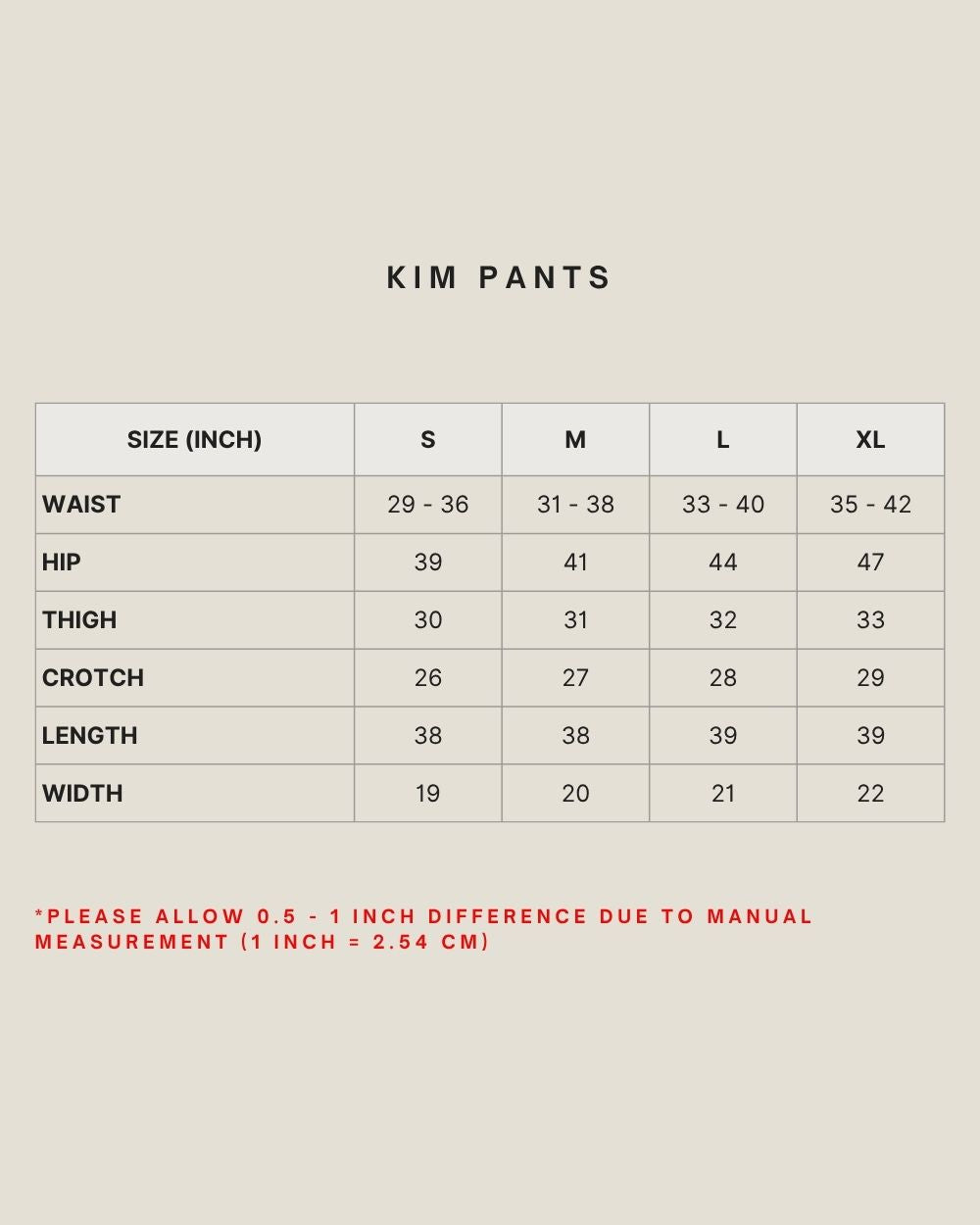 KIM PANTS IN POTTERS CLAY