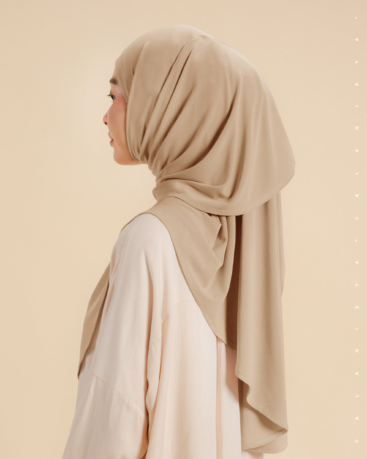 IRONLESS : SAFA TIE BACK UNDERCHIN (ODOURLESS) IN LARK