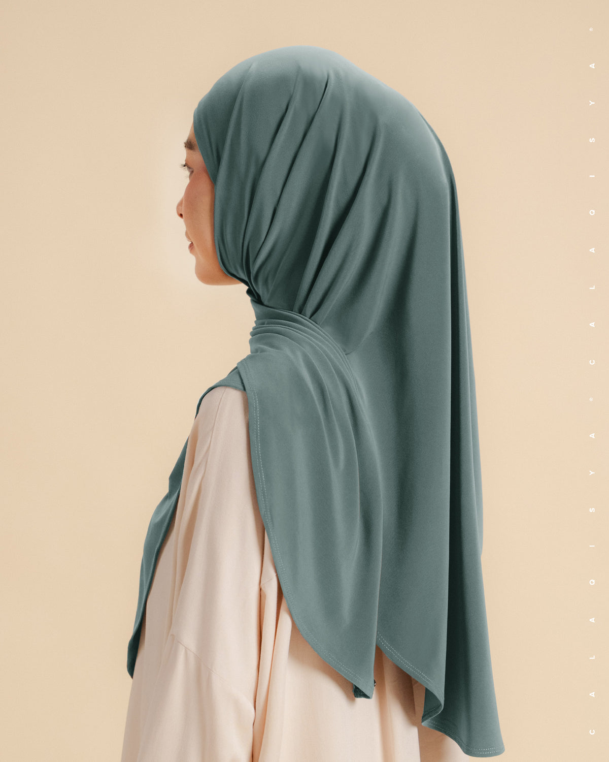 IRONLESS: NURA TIE BACK UNDERCHIN IN LAUREL WREATH (ODOURLESS)