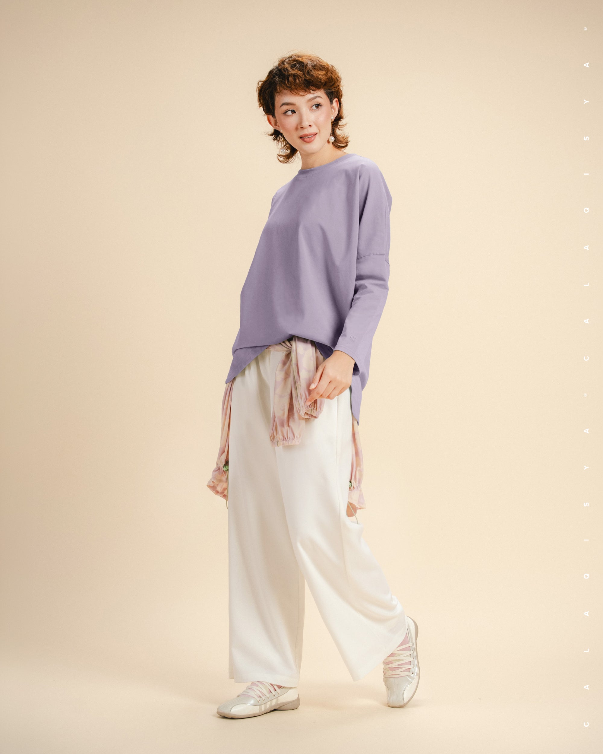 CLOUD SHIRT IN LAVENDER AURA