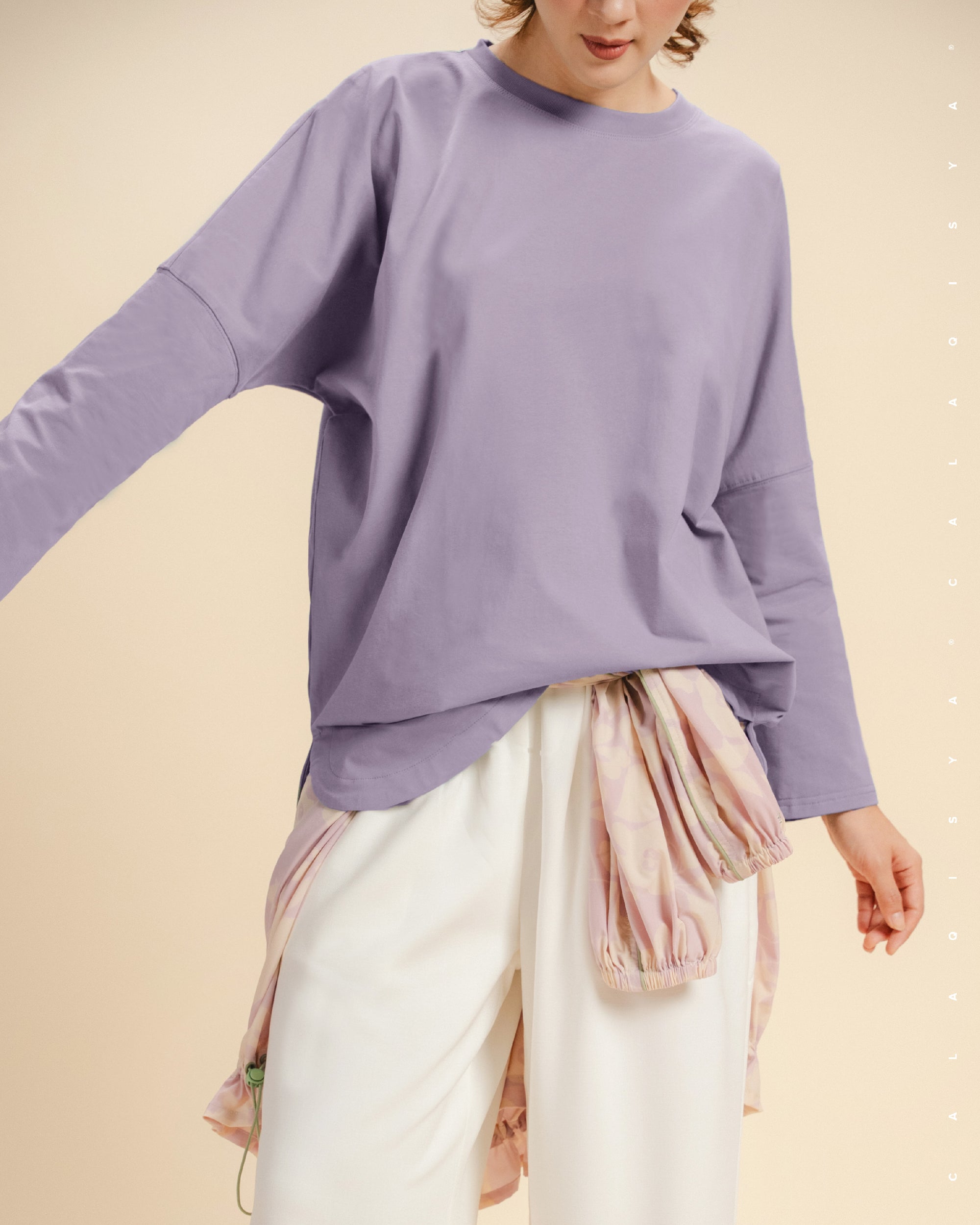 CLOUD SHIRT IN LAVENDER AURA