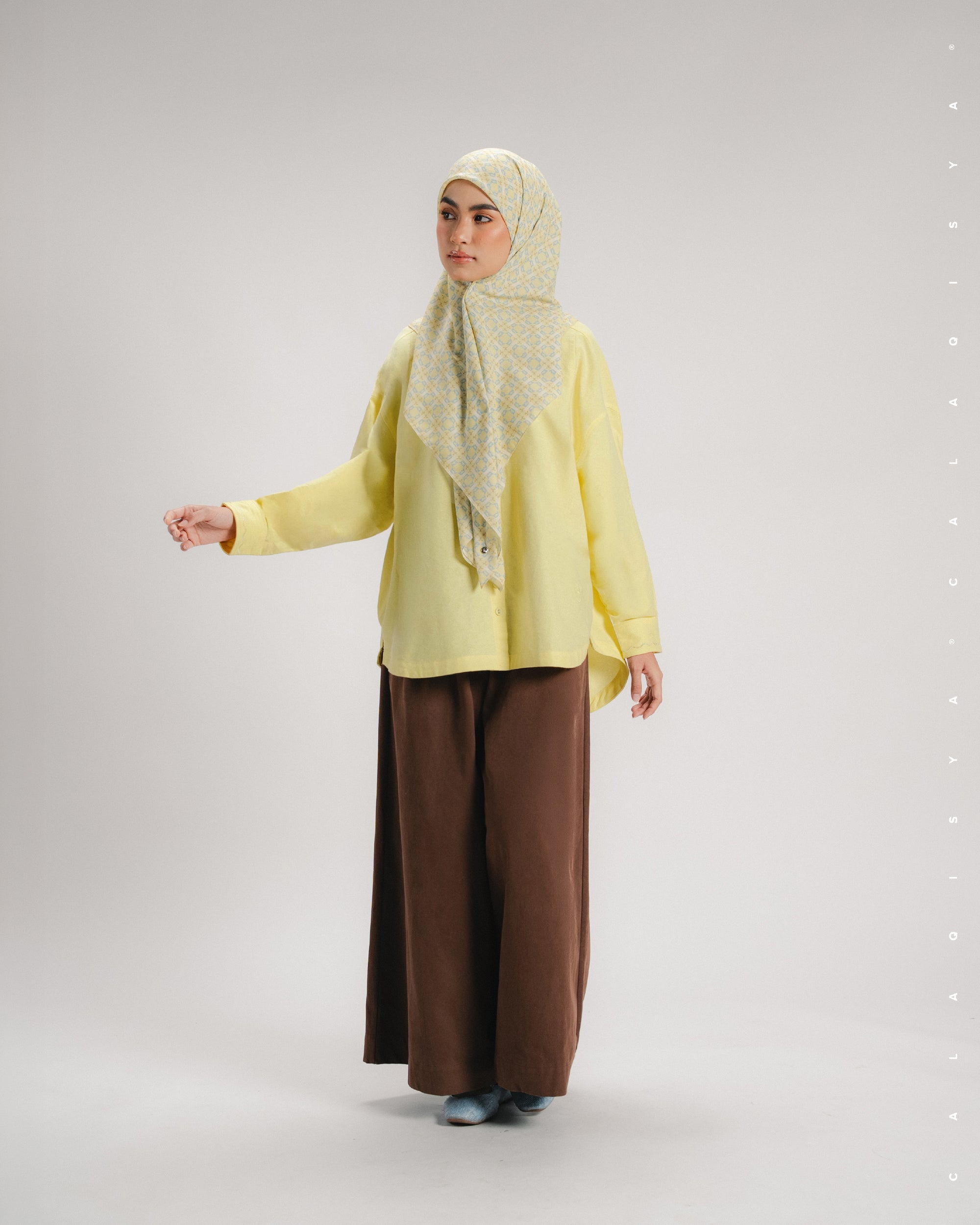 STAGE SHIRT (100% COTTON) IN LEMONADE