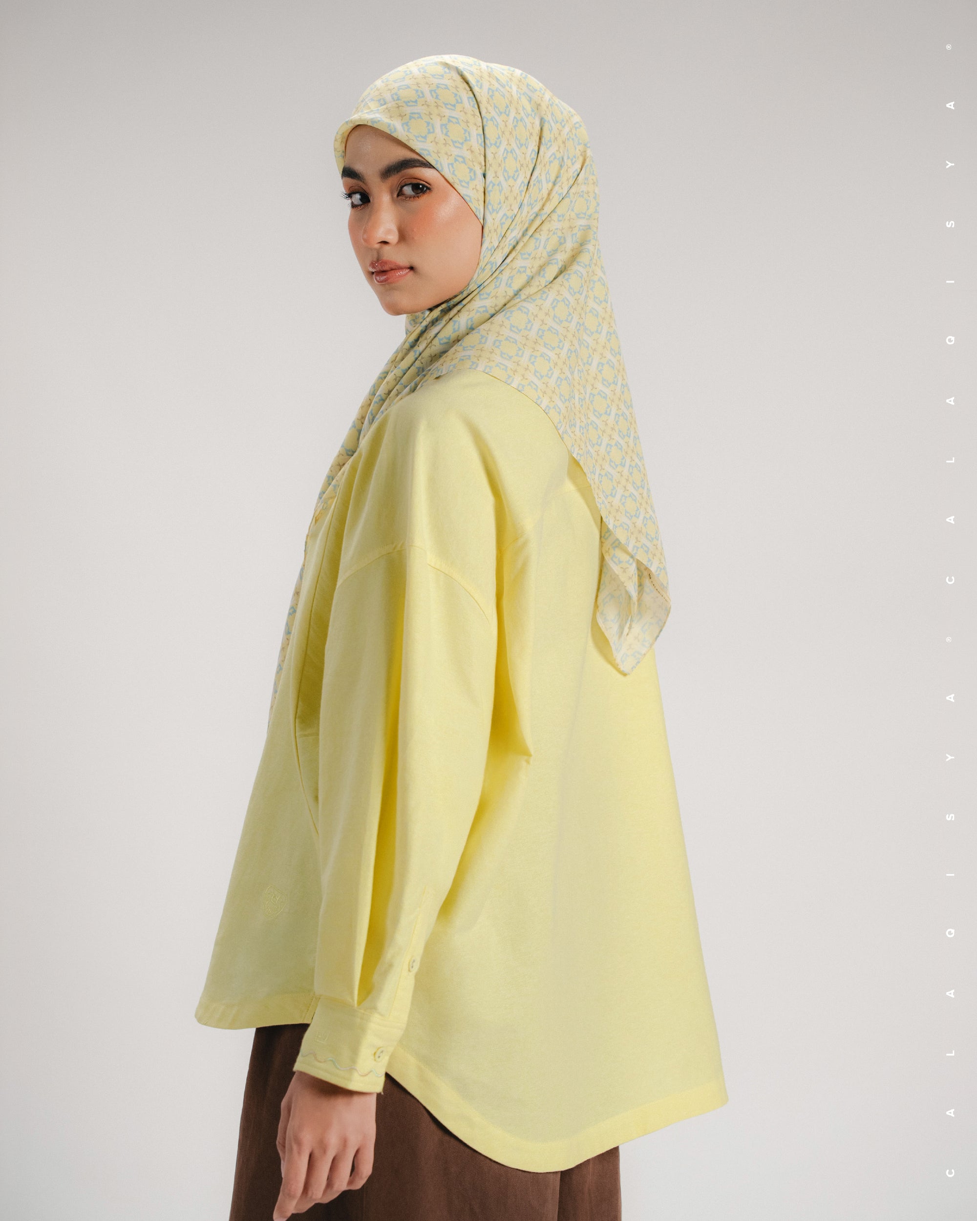 STAGE SHIRT (100% COTTON) IN LEMONADE