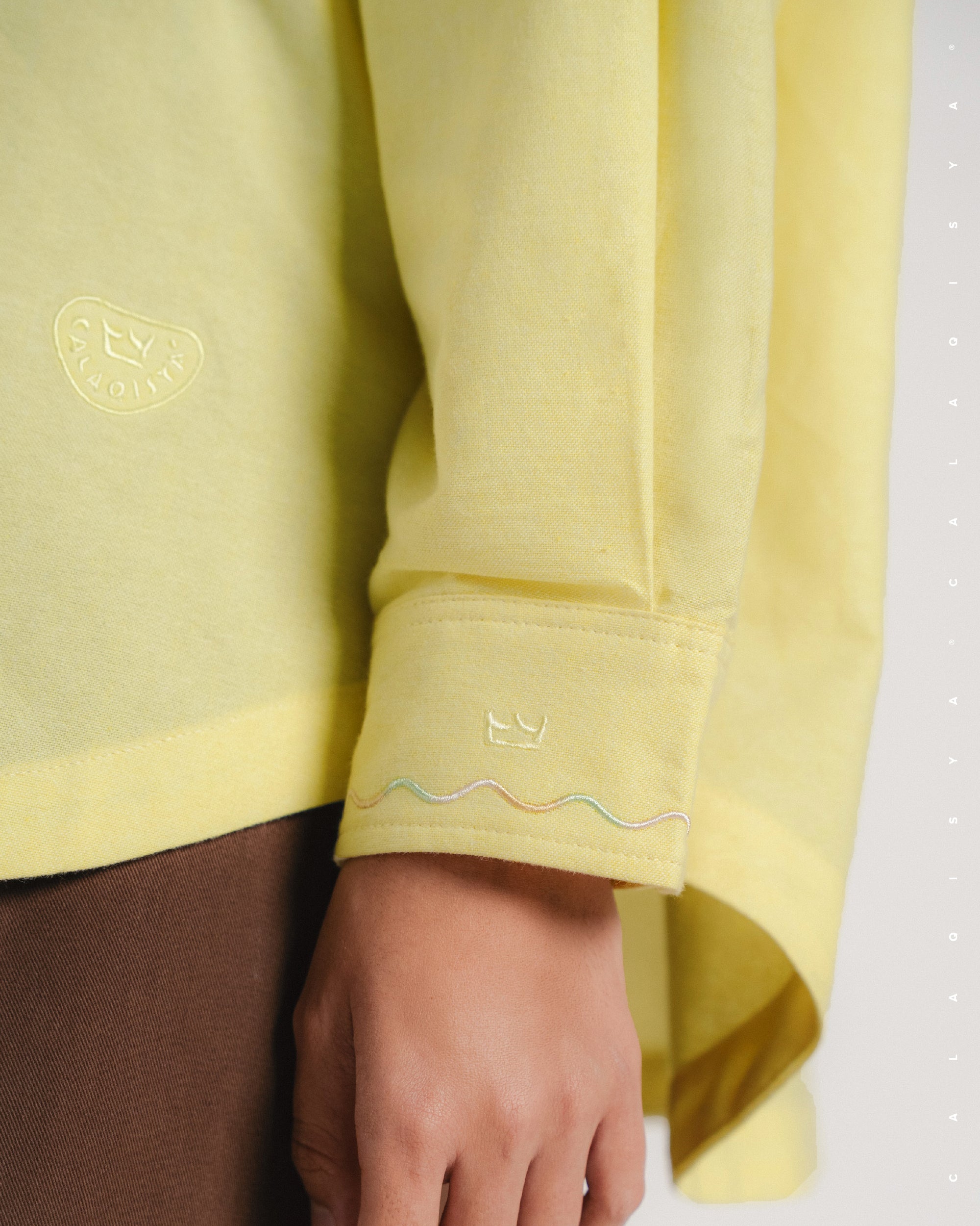 STAGE SHIRT (100% COTTON) IN LEMONADE