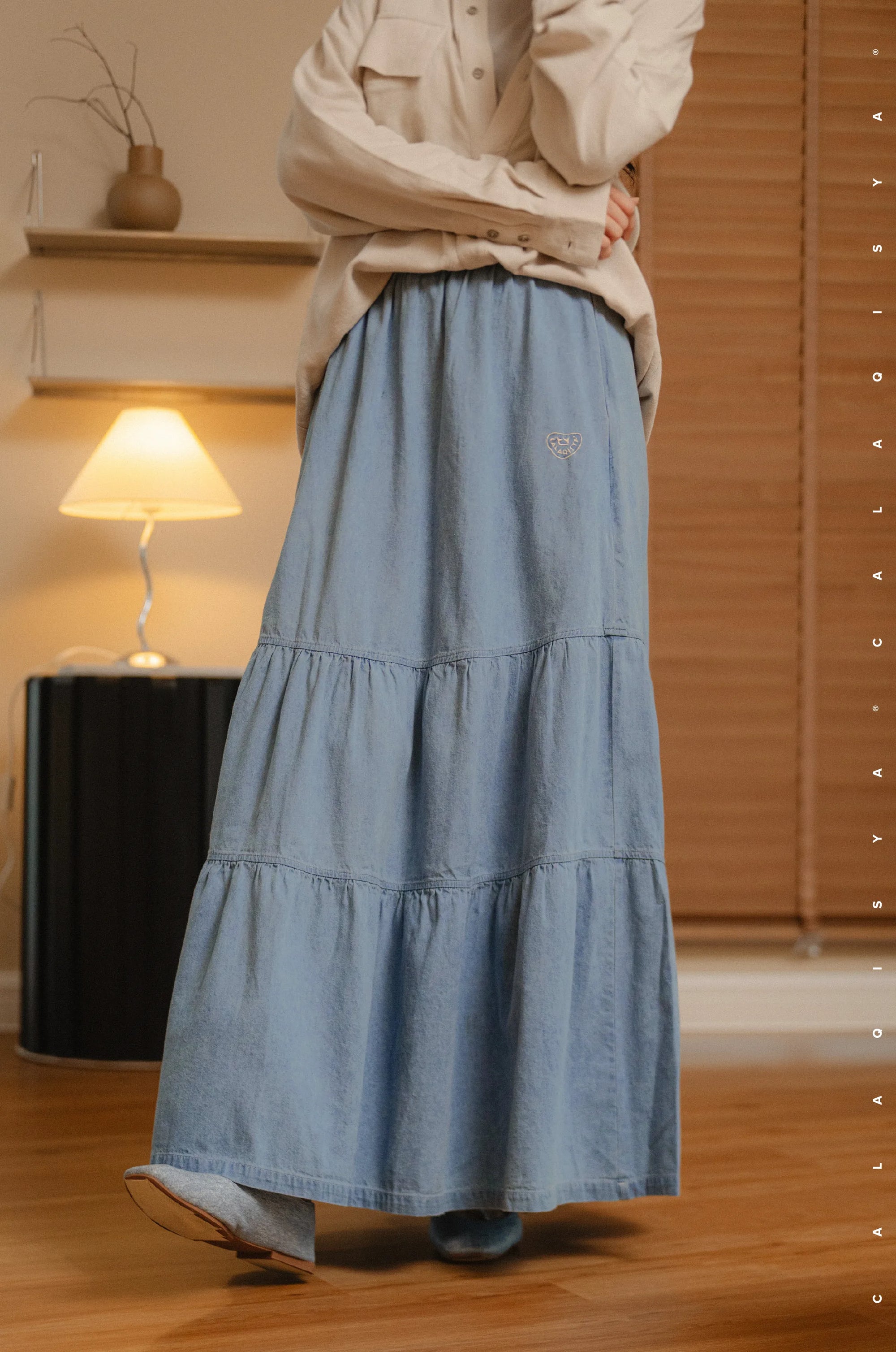 RANCH : BARN TIERED SKIRT