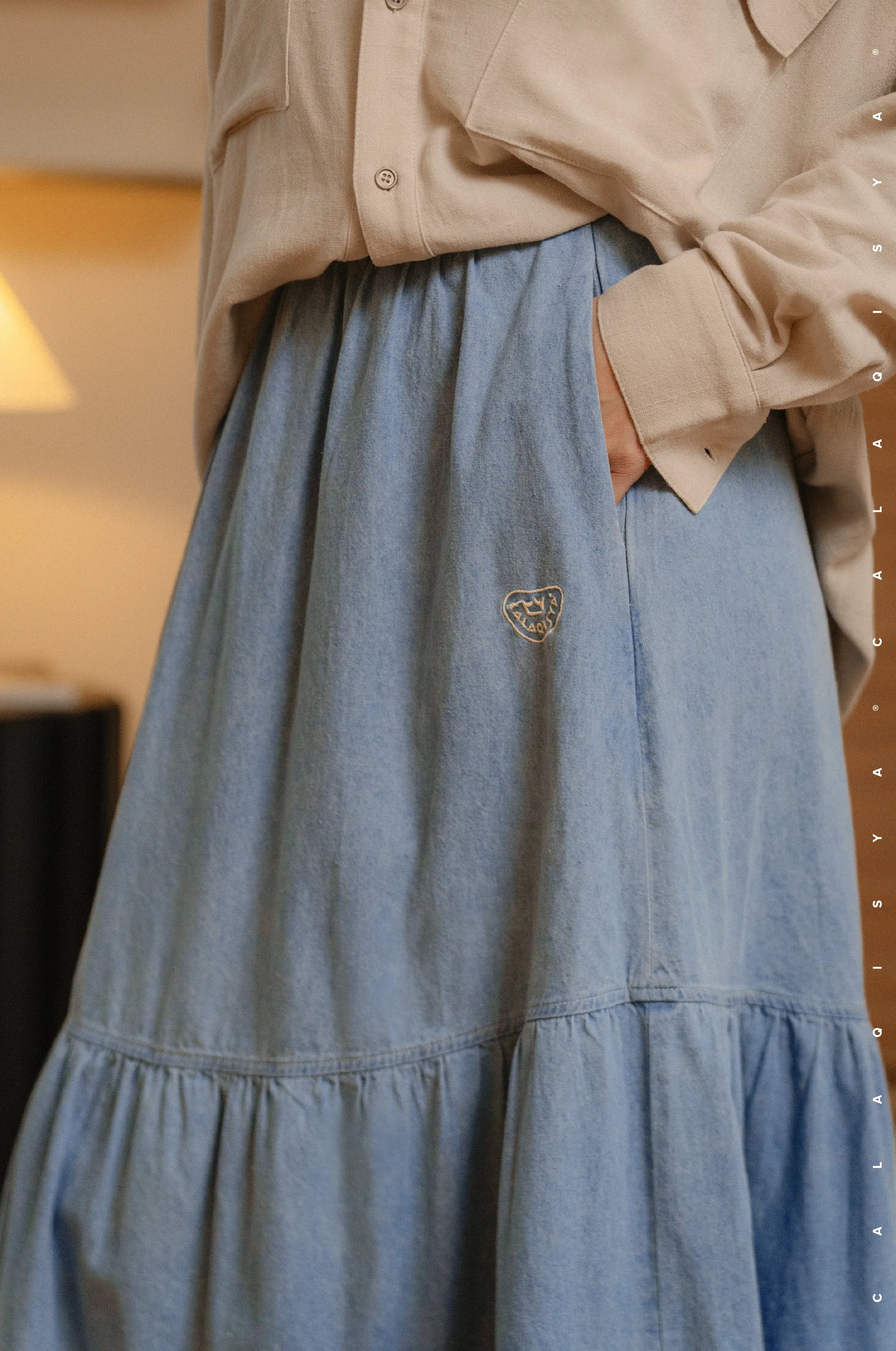 RANCH : BARN TIERED SKIRT