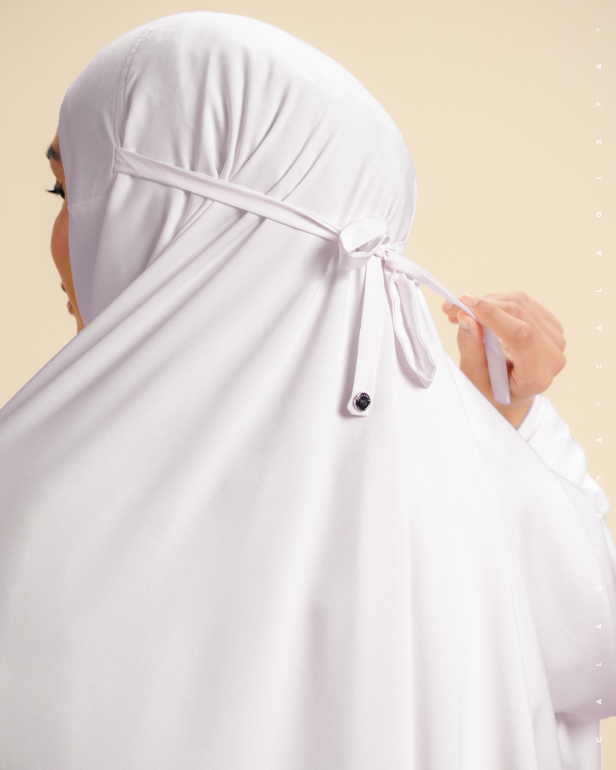 SERENE PRAYER VEIL IN LILAC ASH
