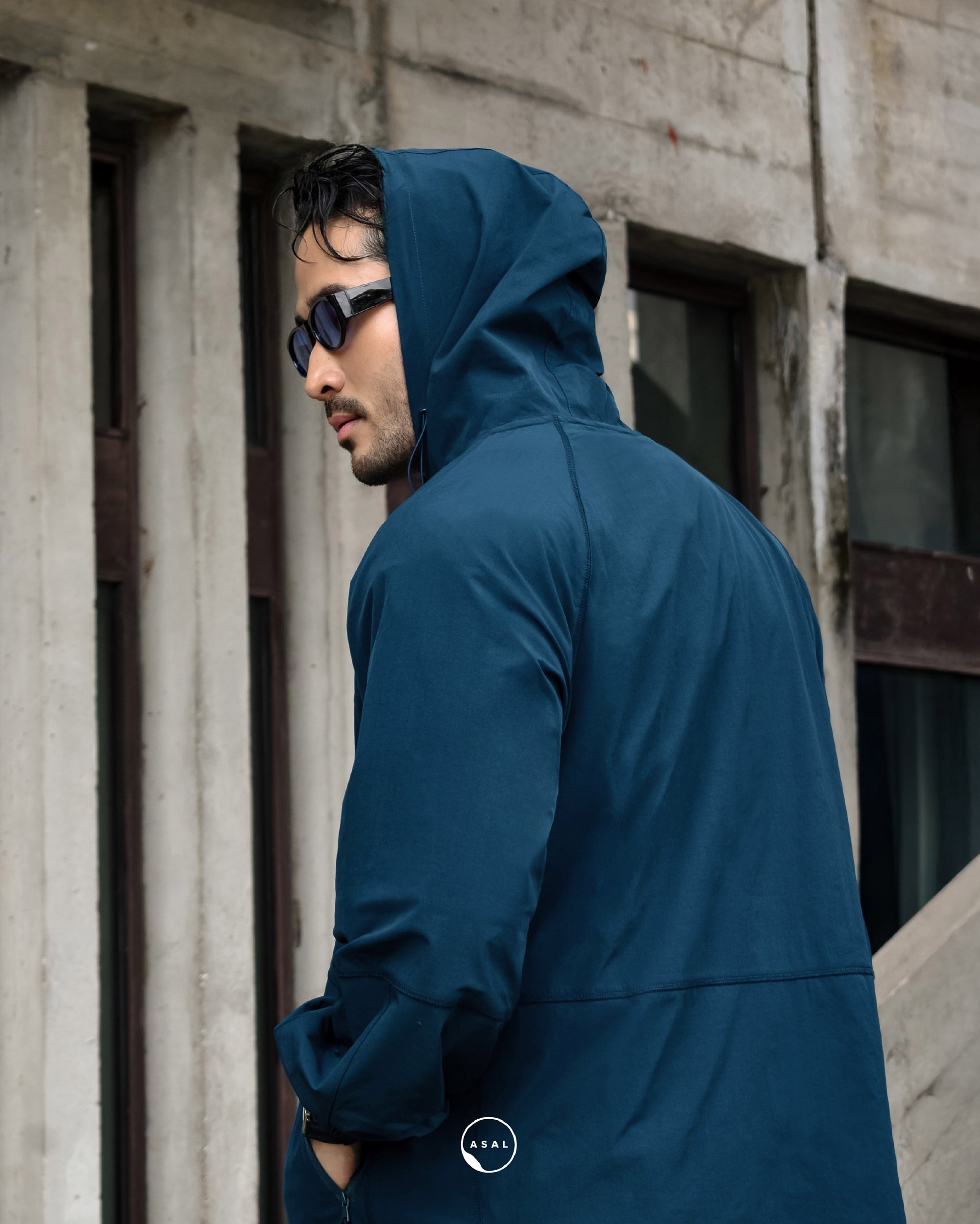 ASAL TEMPO WINDBREAKER IN MEDIEVAL BLUE