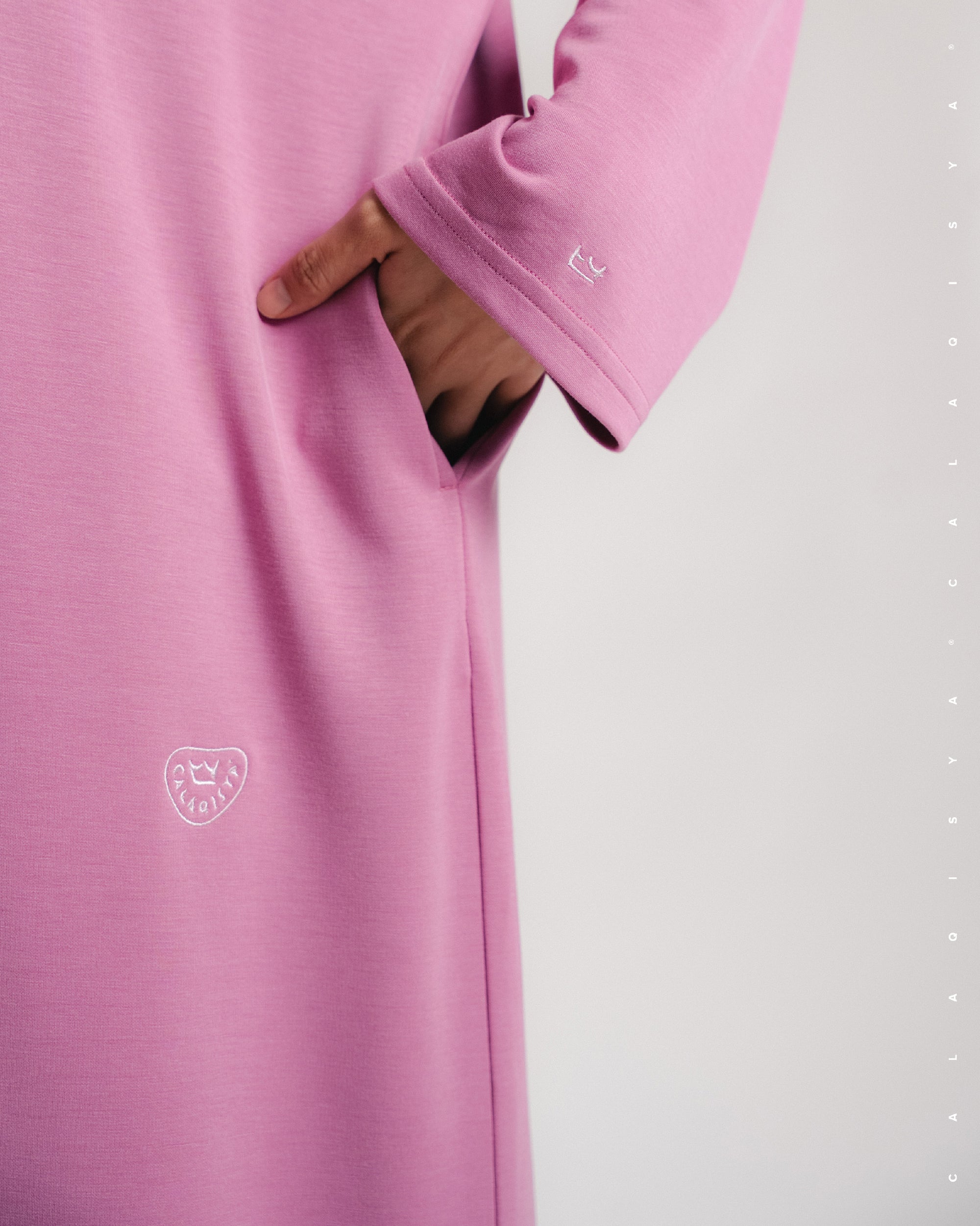 BREATHE RUSH DRESS IN MOONLITE MAUVE