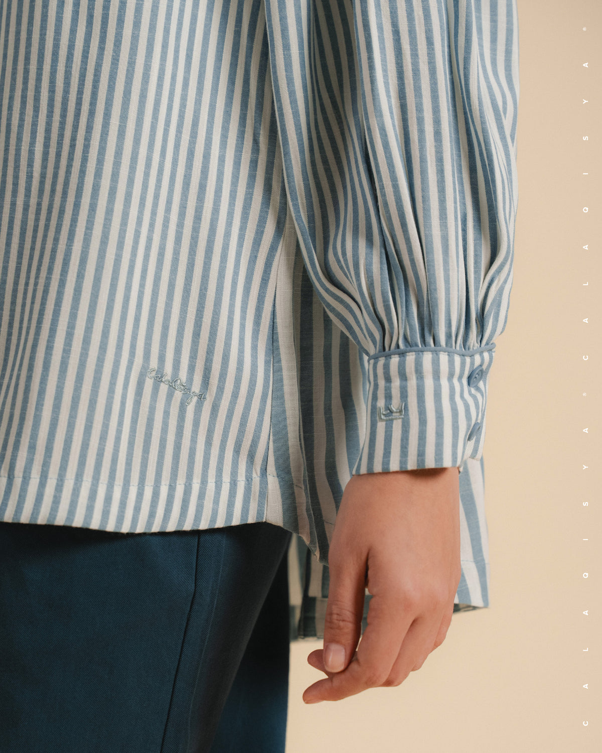 TILLY STRIPE TOP IN MOUNTAIN SPRING