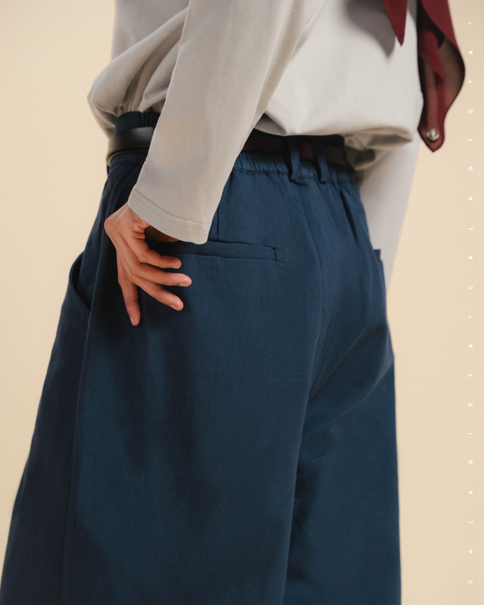MARNIE PANTS IN NAVY BLAZER