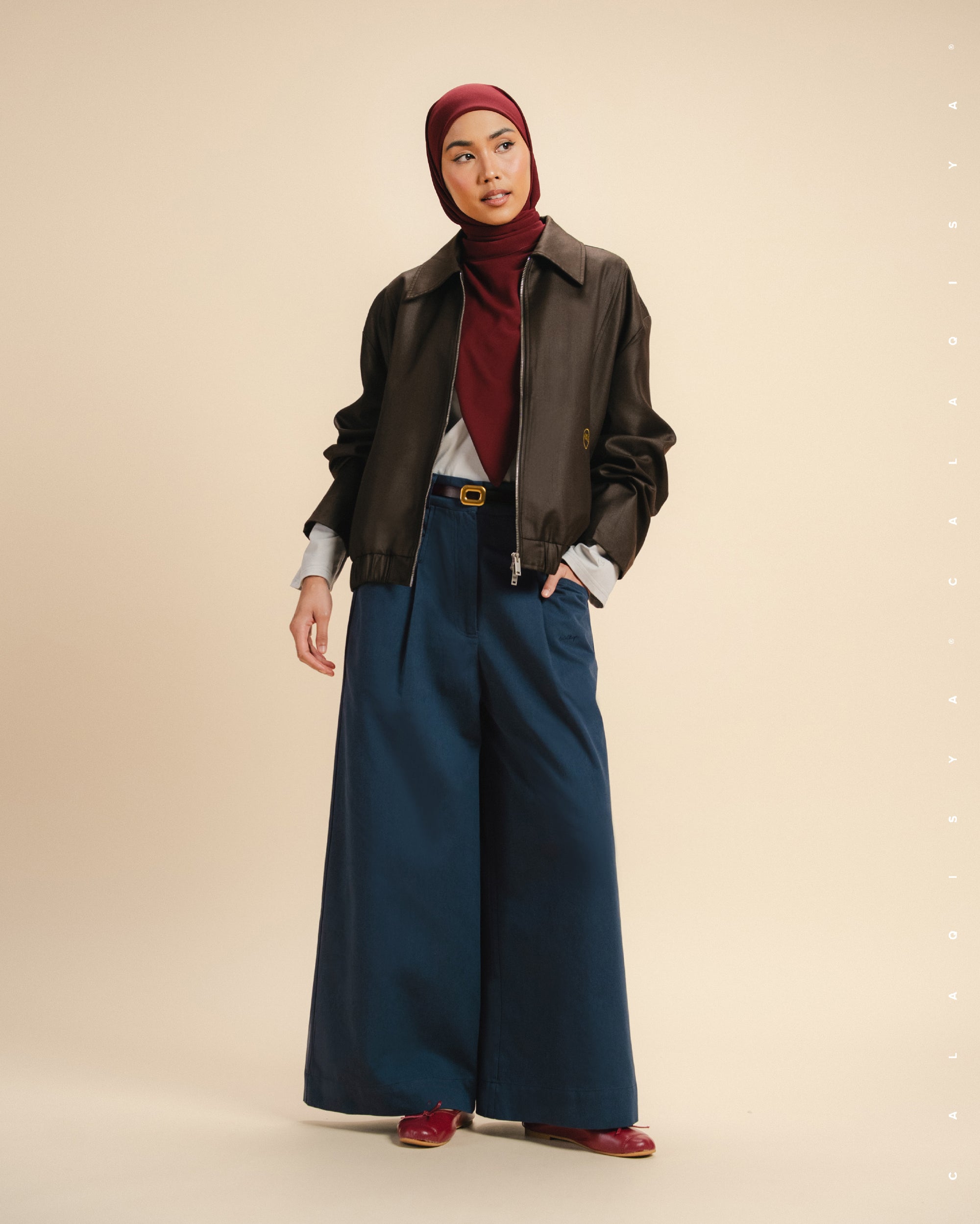 MARNIE PANTS IN NAVY BLAZER
