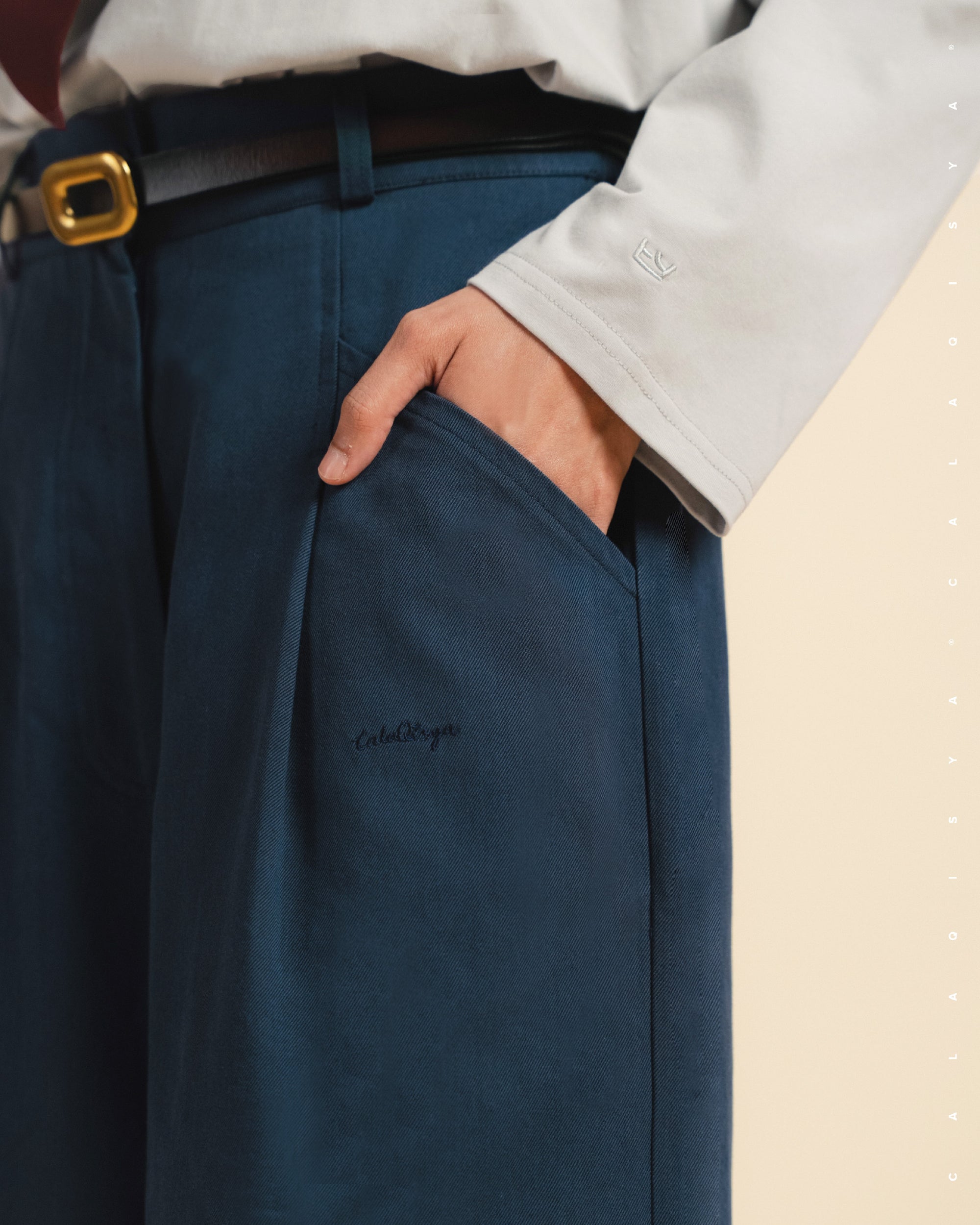MARNIE PANTS IN NAVY BLAZER