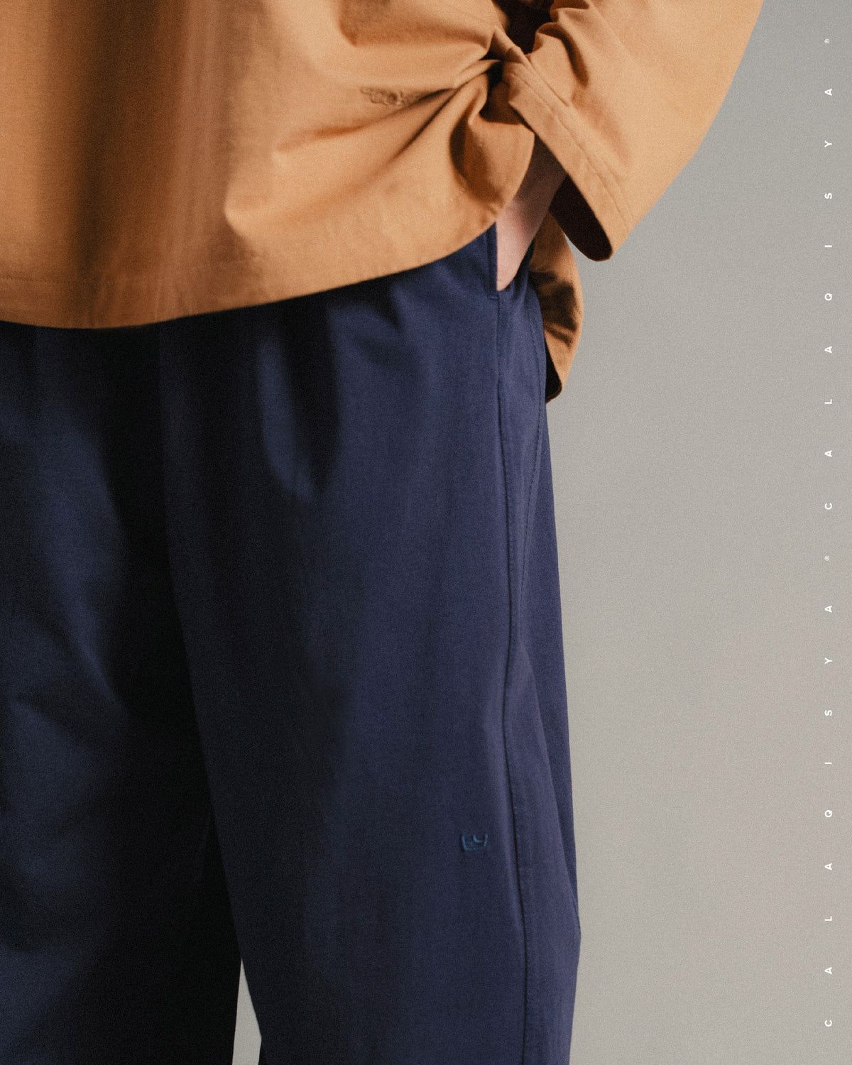 LIGHT COCOON PANTS IN NIGHT SKY