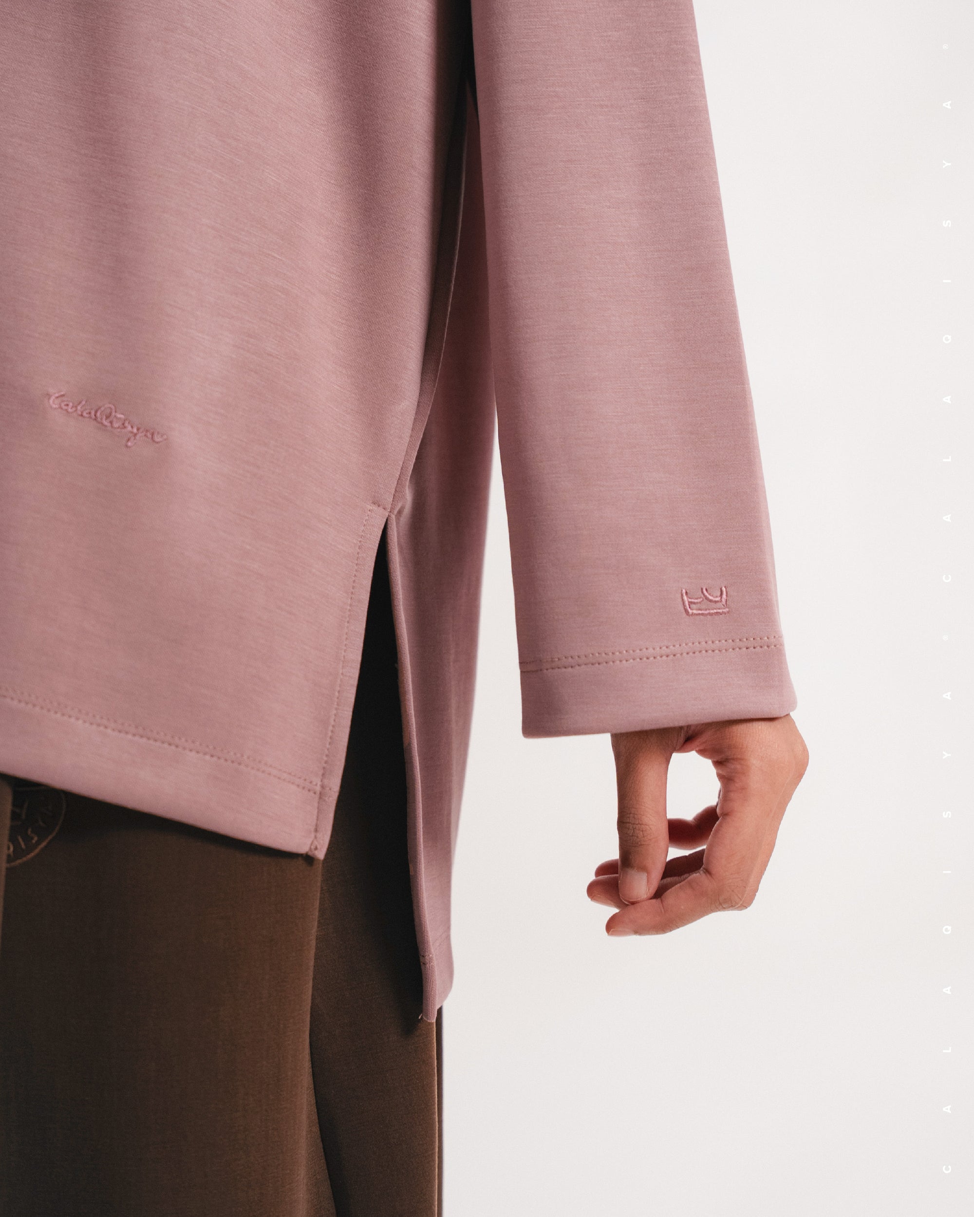 BREATHE RUSH SHIRT IN NOSTALGIA ROSE