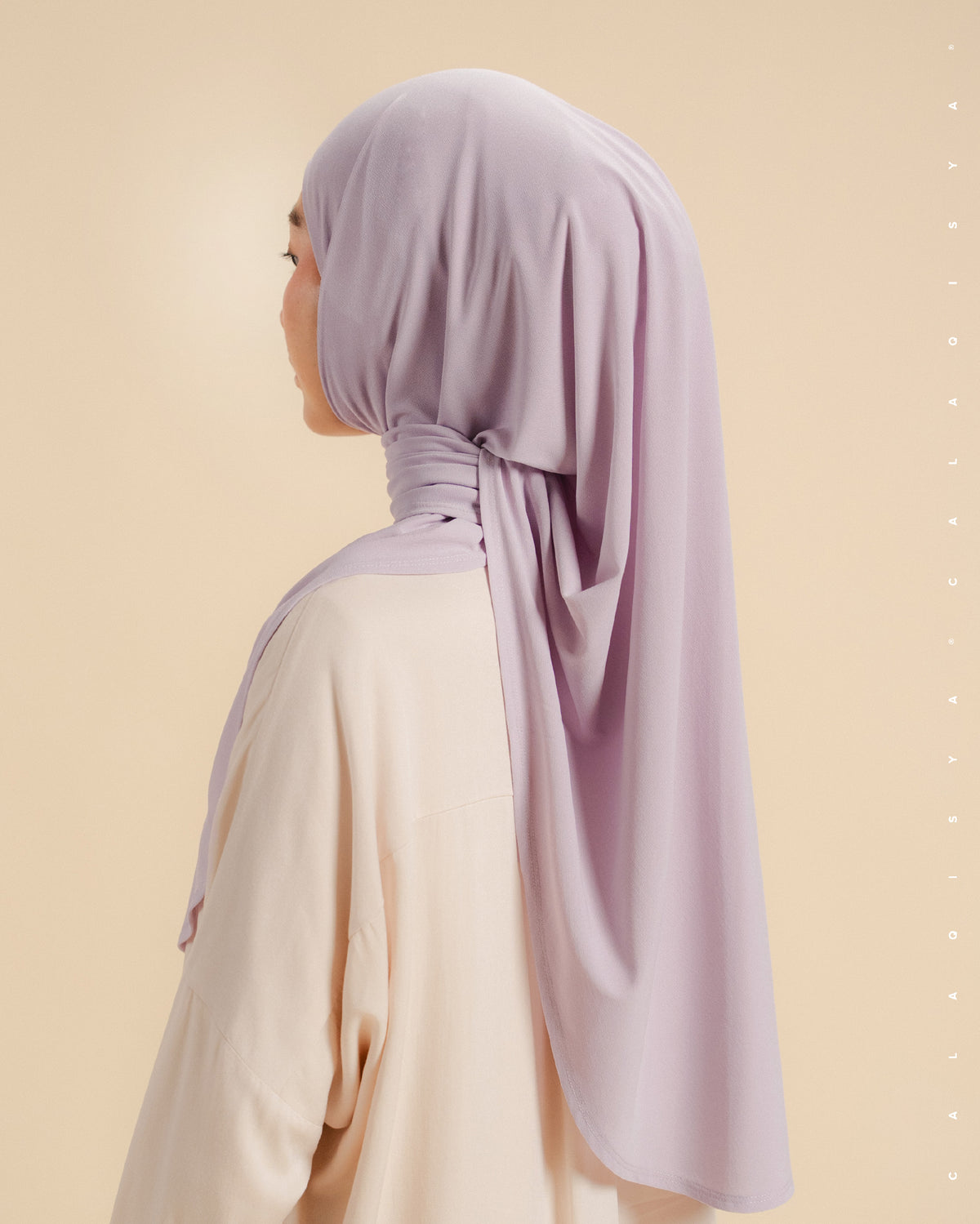 IRONLESS : SAFA TIE BACK UNDERCHIN (ODOURLESS) IN ORCHID ICE